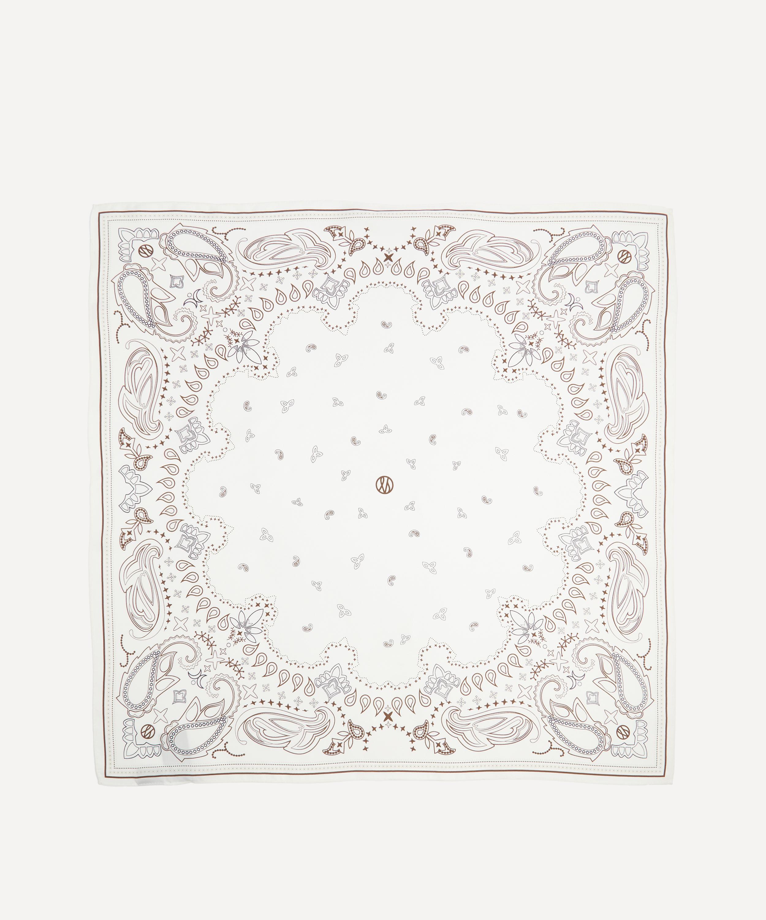 Lescarf - Paisley 65x65 Silk Scarf image number 1