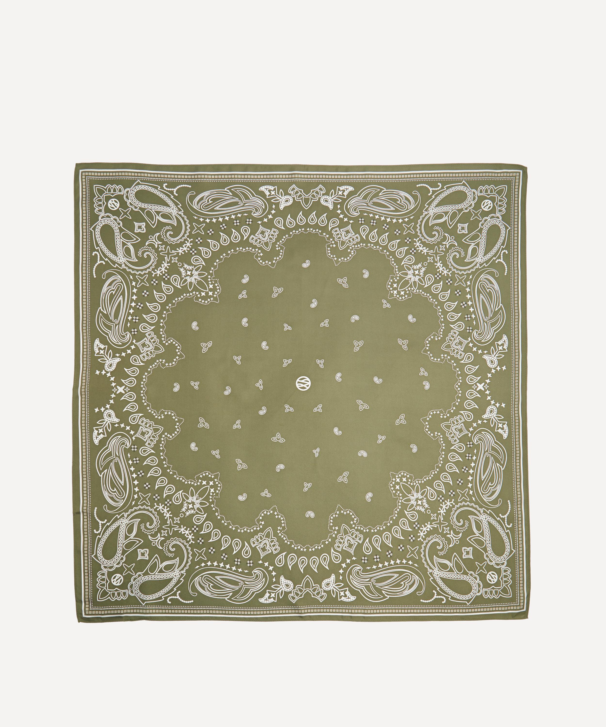Lescarf - Paisley 65x65 Silk Scarf image number 1