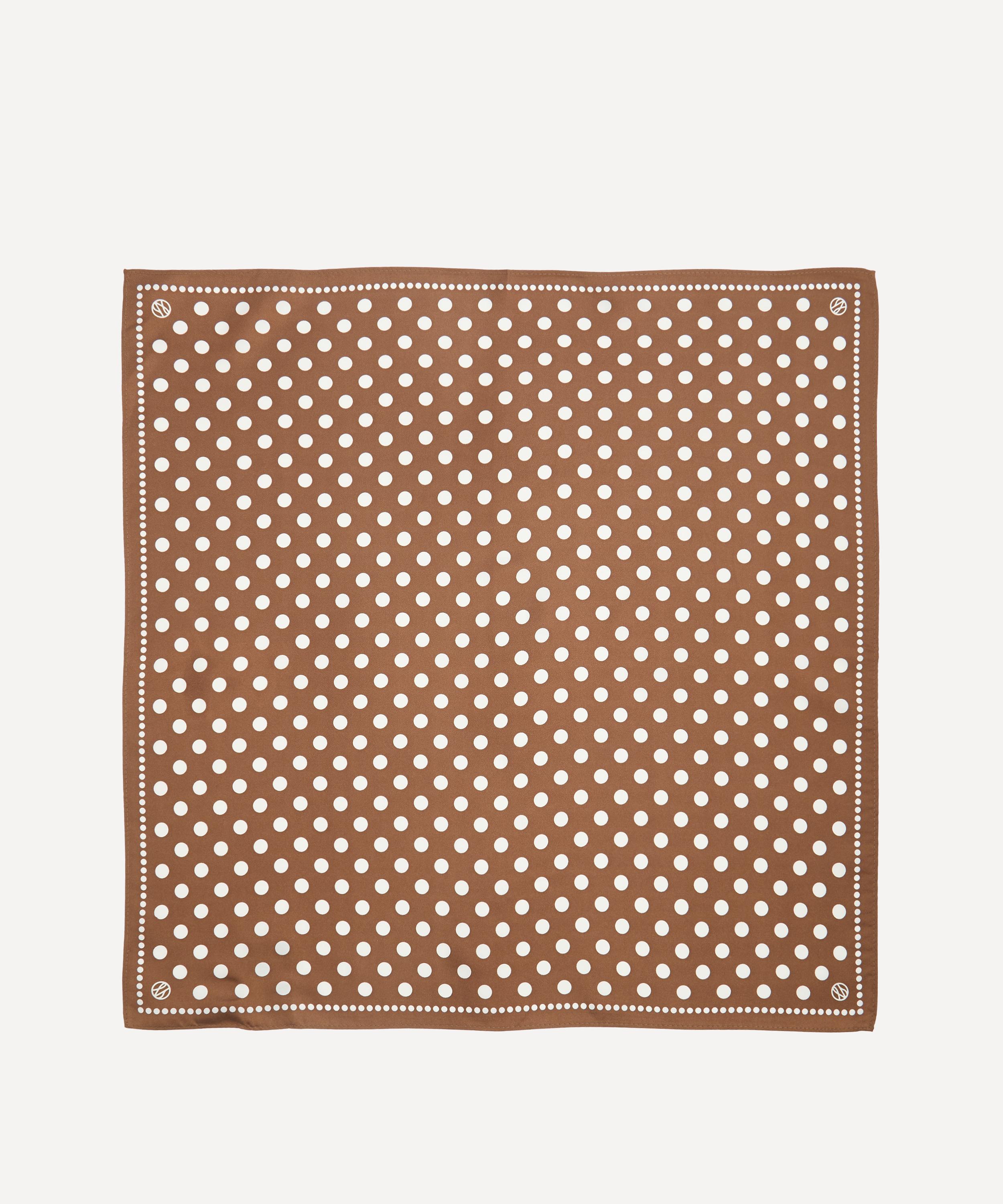 Lescarf - Polka Dot 50x50 Silk Scarf image number 1