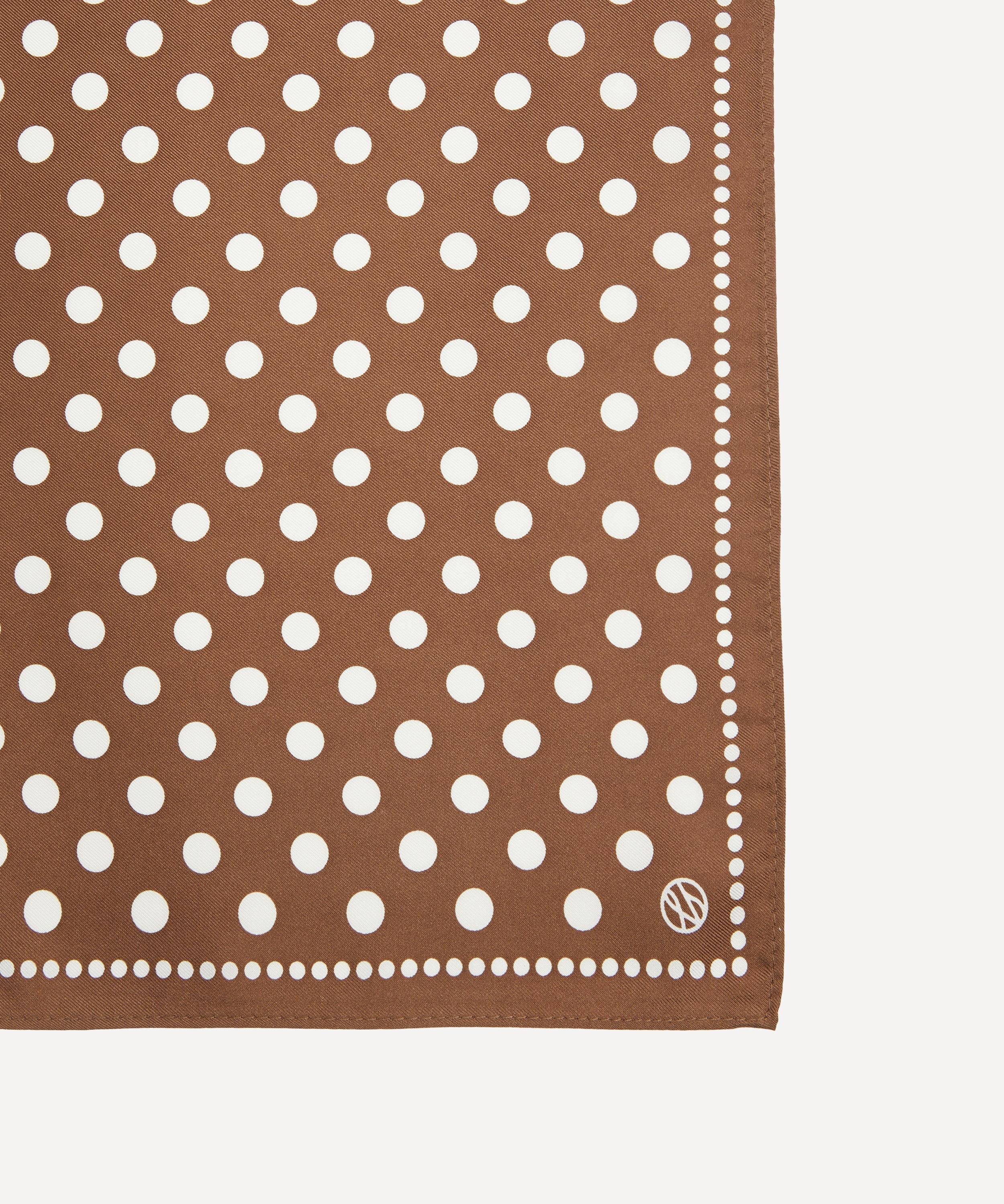 Lescarf - Polka Dot 50x50 Silk Scarf image number 2