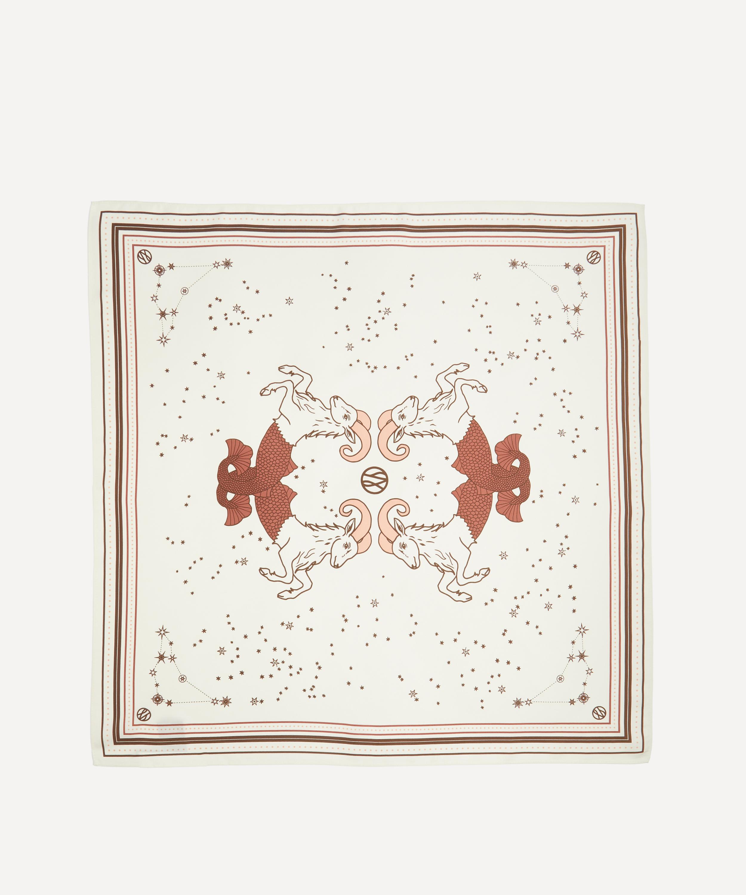 Lescarf - Capricorn 65x65 Silk Scarf image number 1