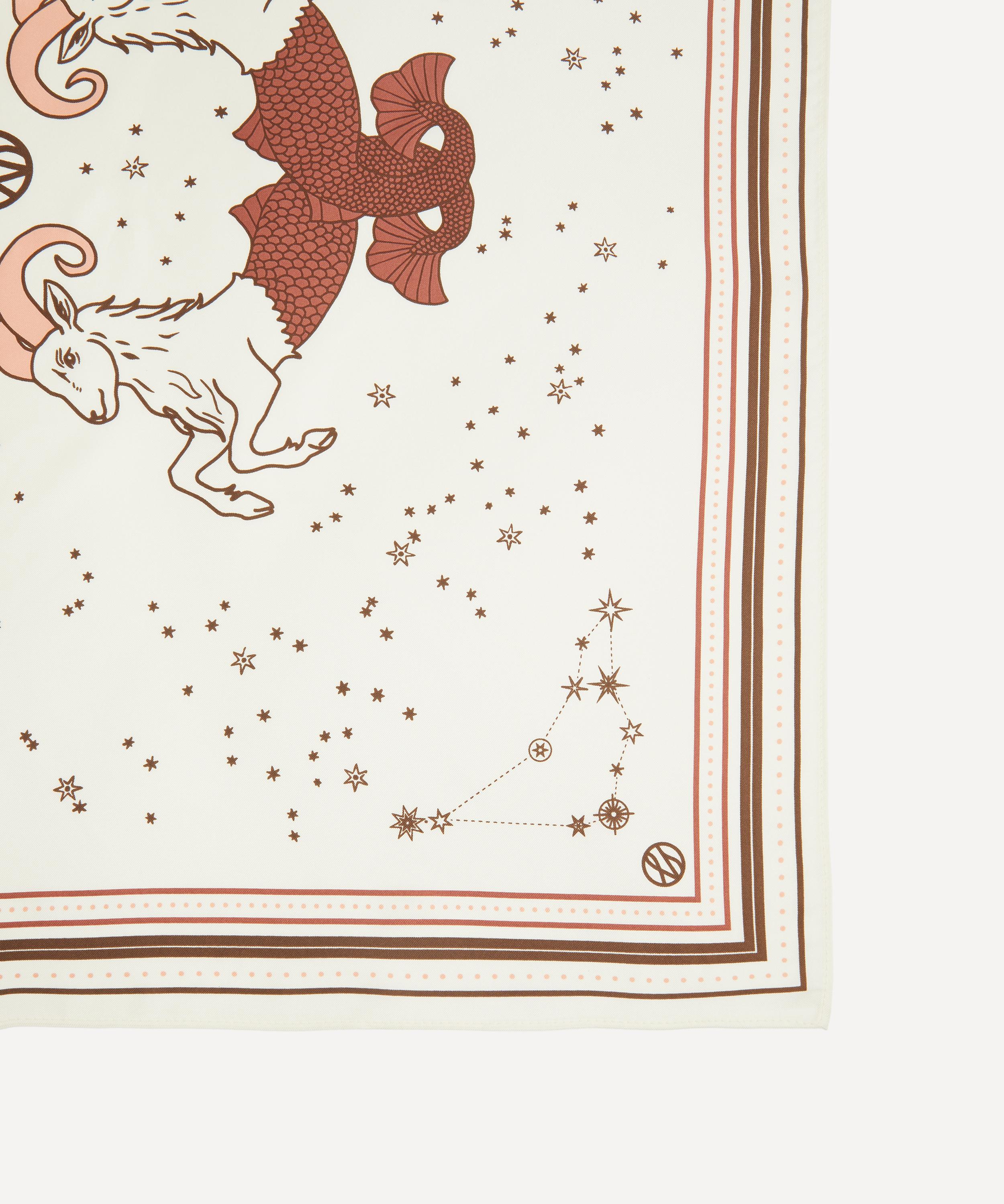 Lescarf - Capricorn 65x65 Silk Scarf image number 2