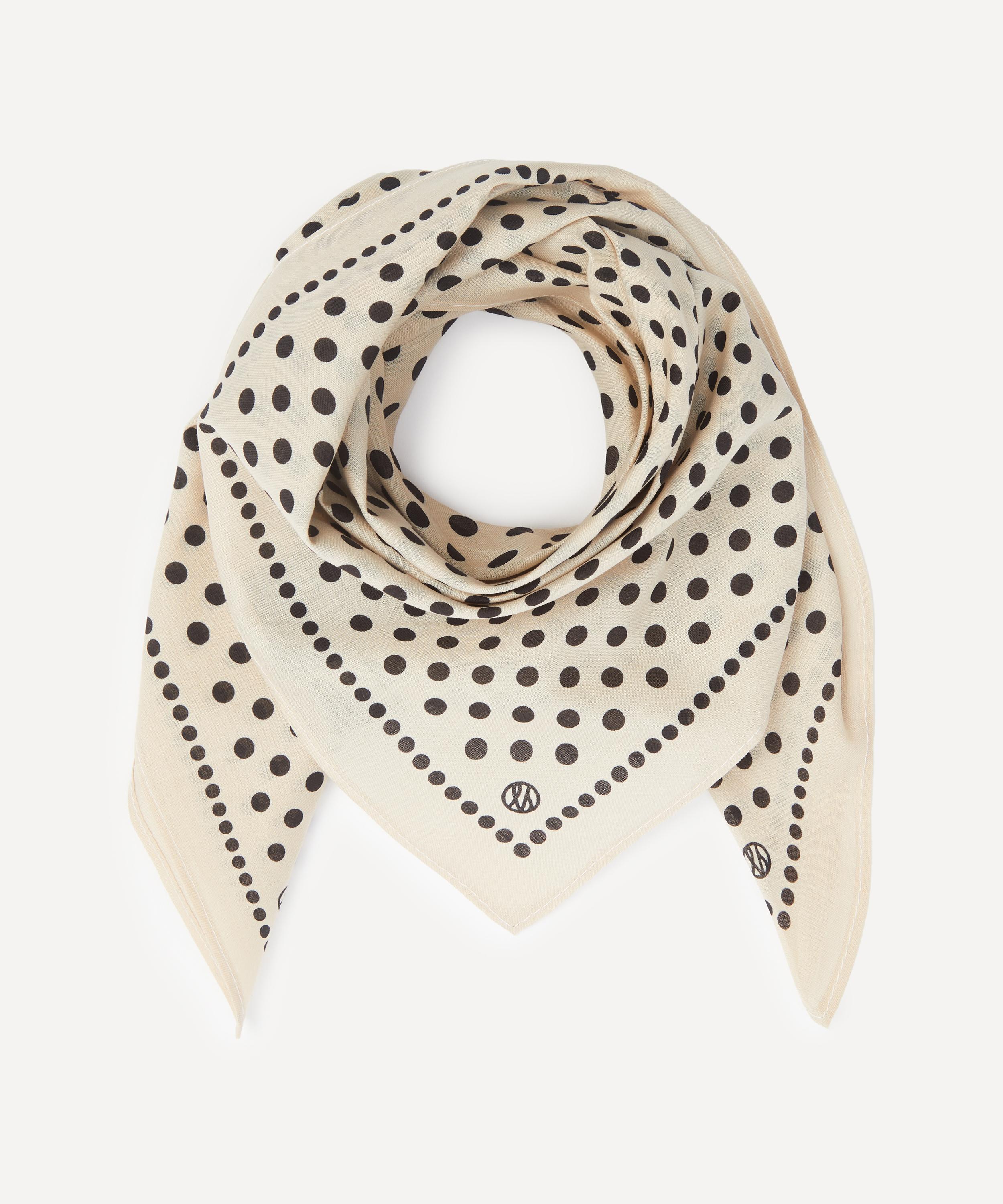 Lescarf - Polka Dot 65x65 Silk Scarf image number 0