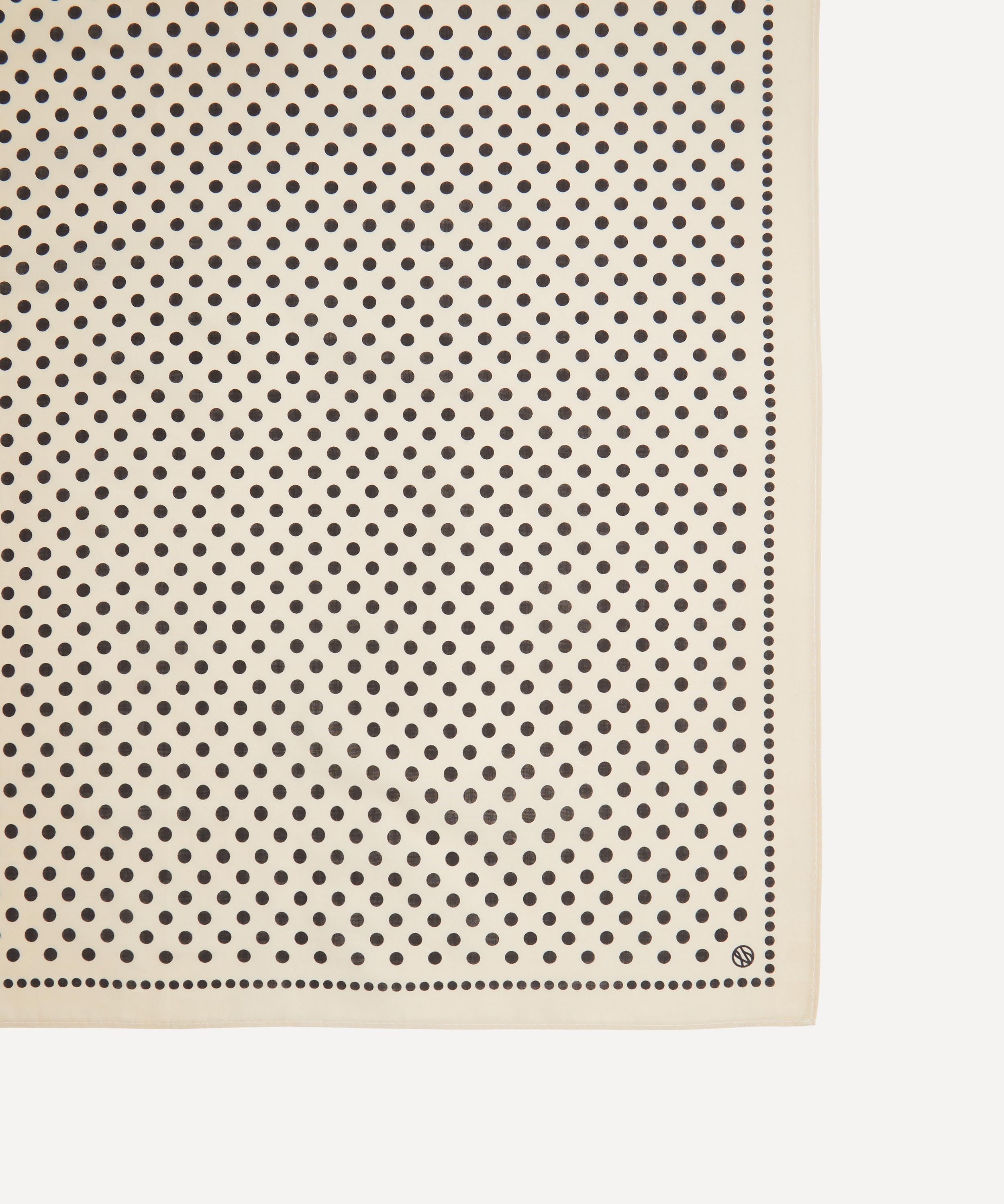 Lescarf - Polka Dot 65x65 Silk Scarf image number 2