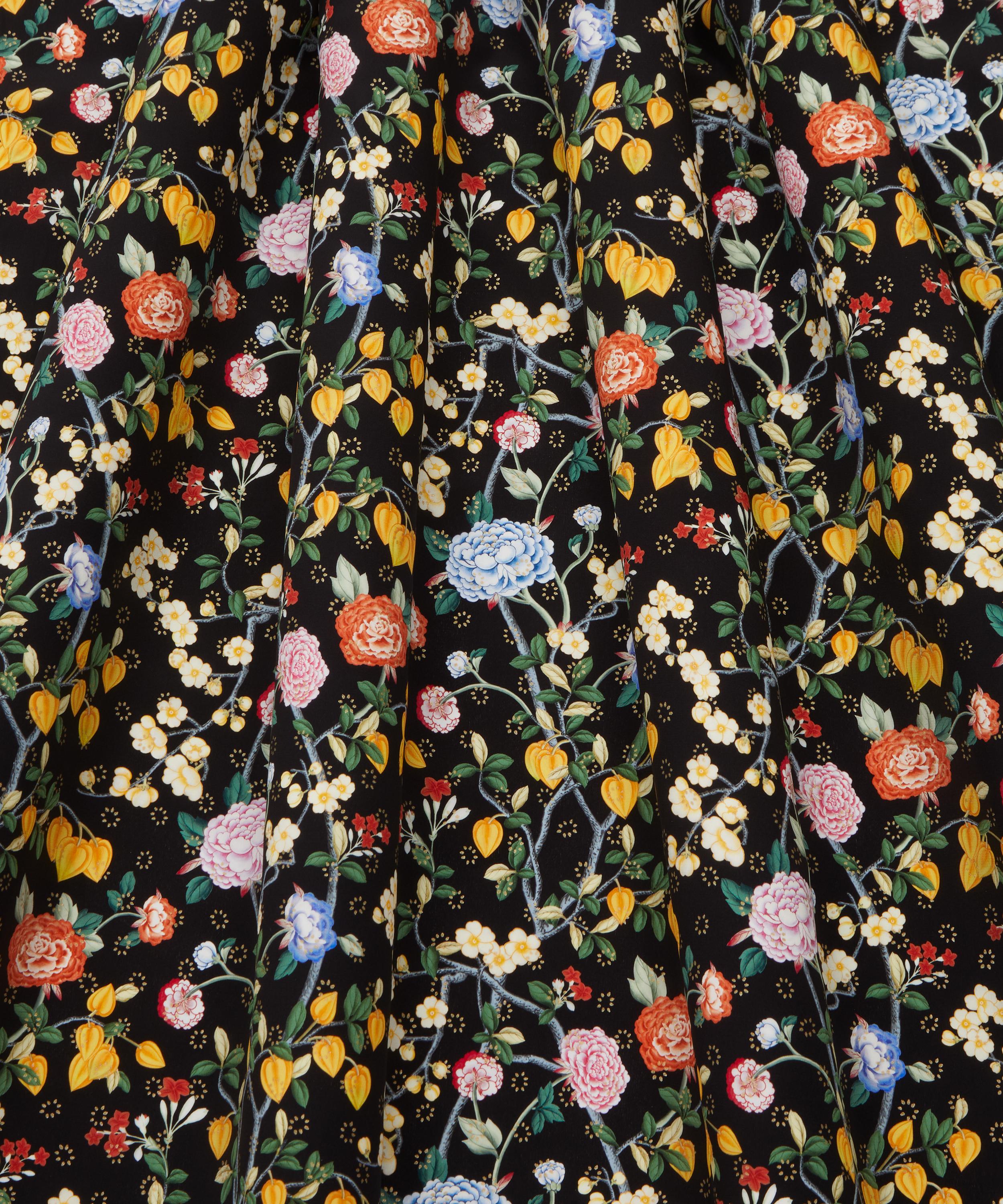 Liberty Fabrics - Chinoiserie Bloom Sun Metallics Crepe de Chine image number 2