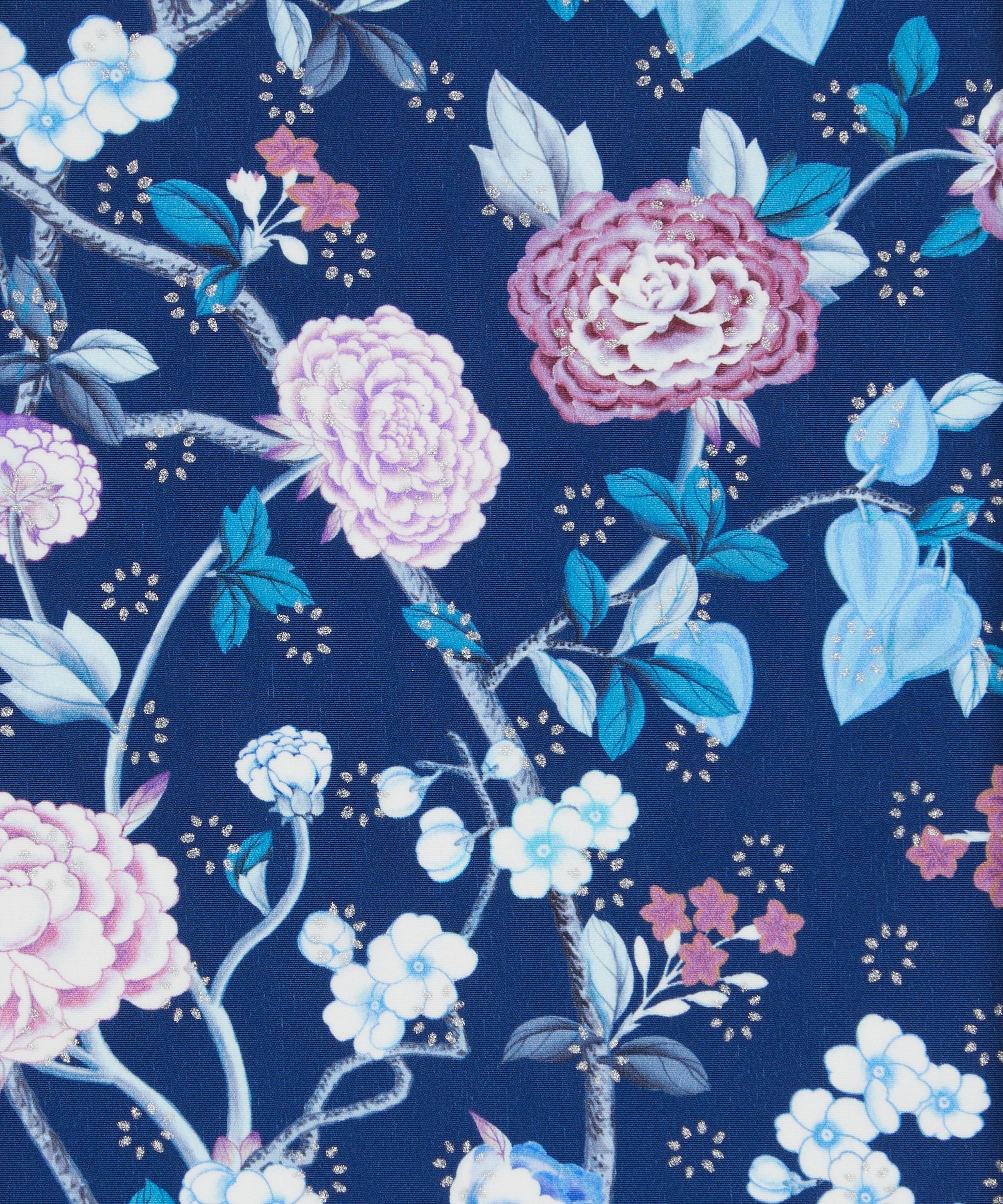 Liberty Fabrics - Chinoiserie Bloom Sun Metallics Crepe de Chine
