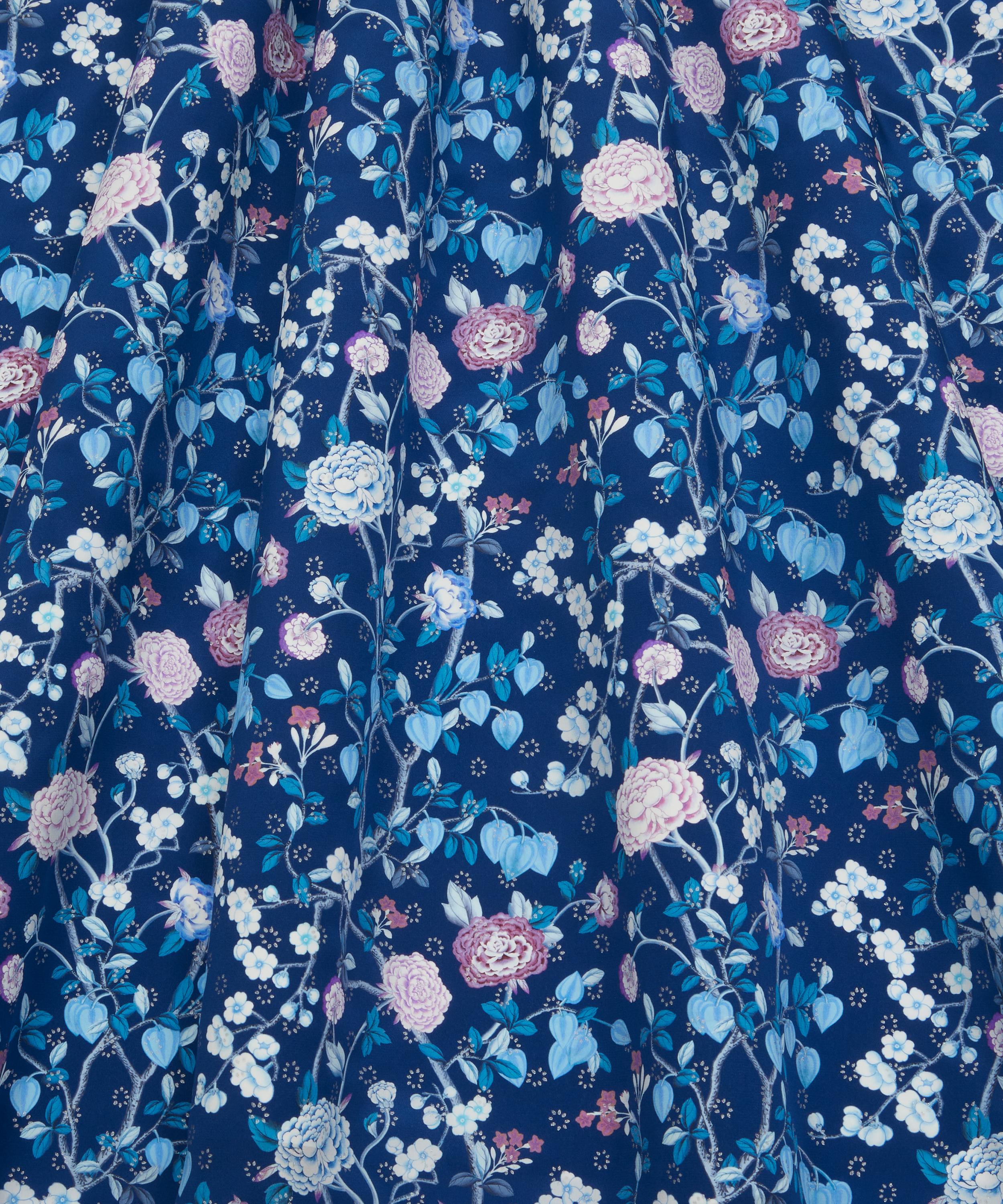Liberty Fabrics - Chinoiserie Bloom Sun Metallics Crepe de Chine image number 2