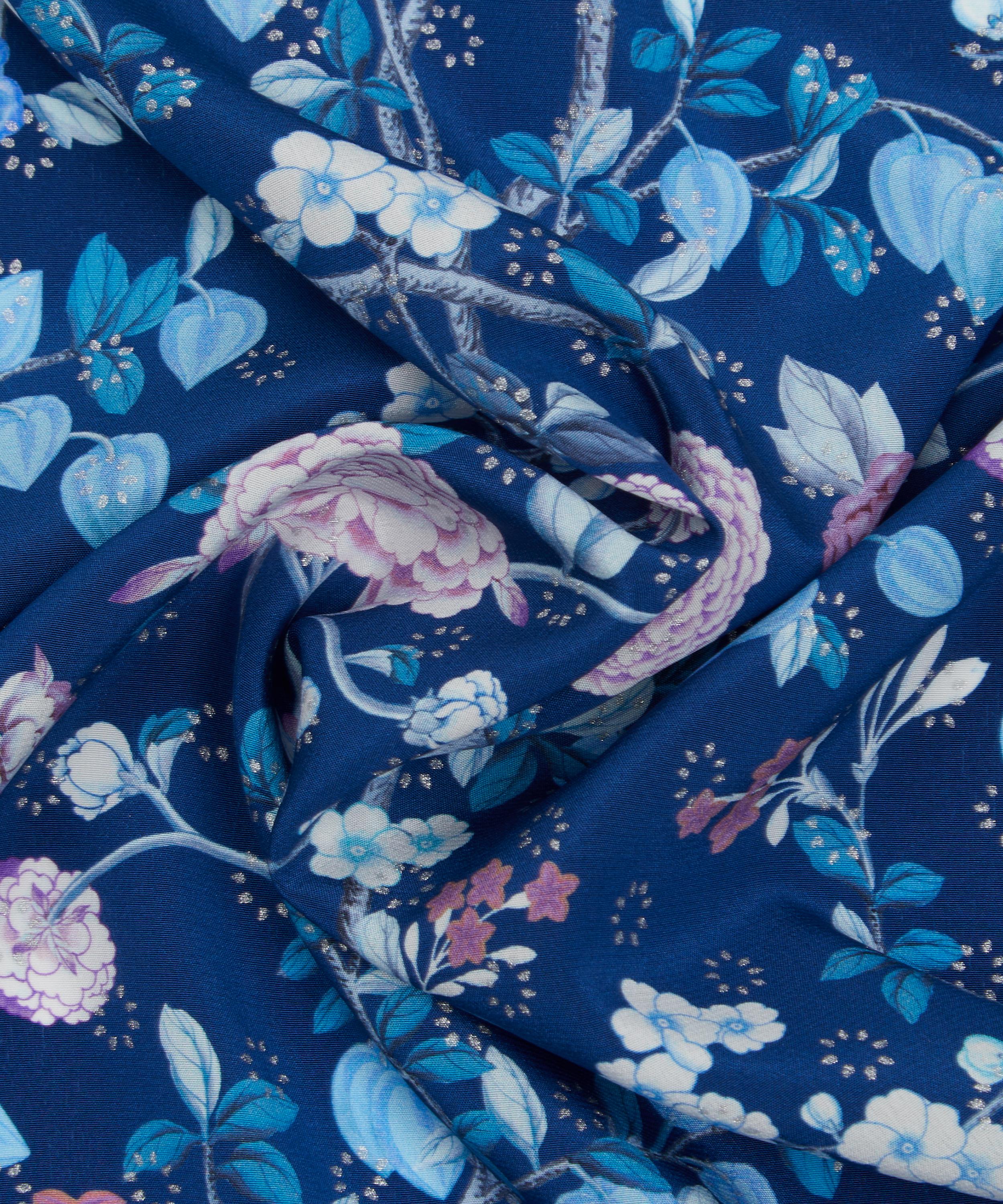Liberty Fabrics - Chinoiserie Bloom Sun Metallics Crepe de Chine image number 3