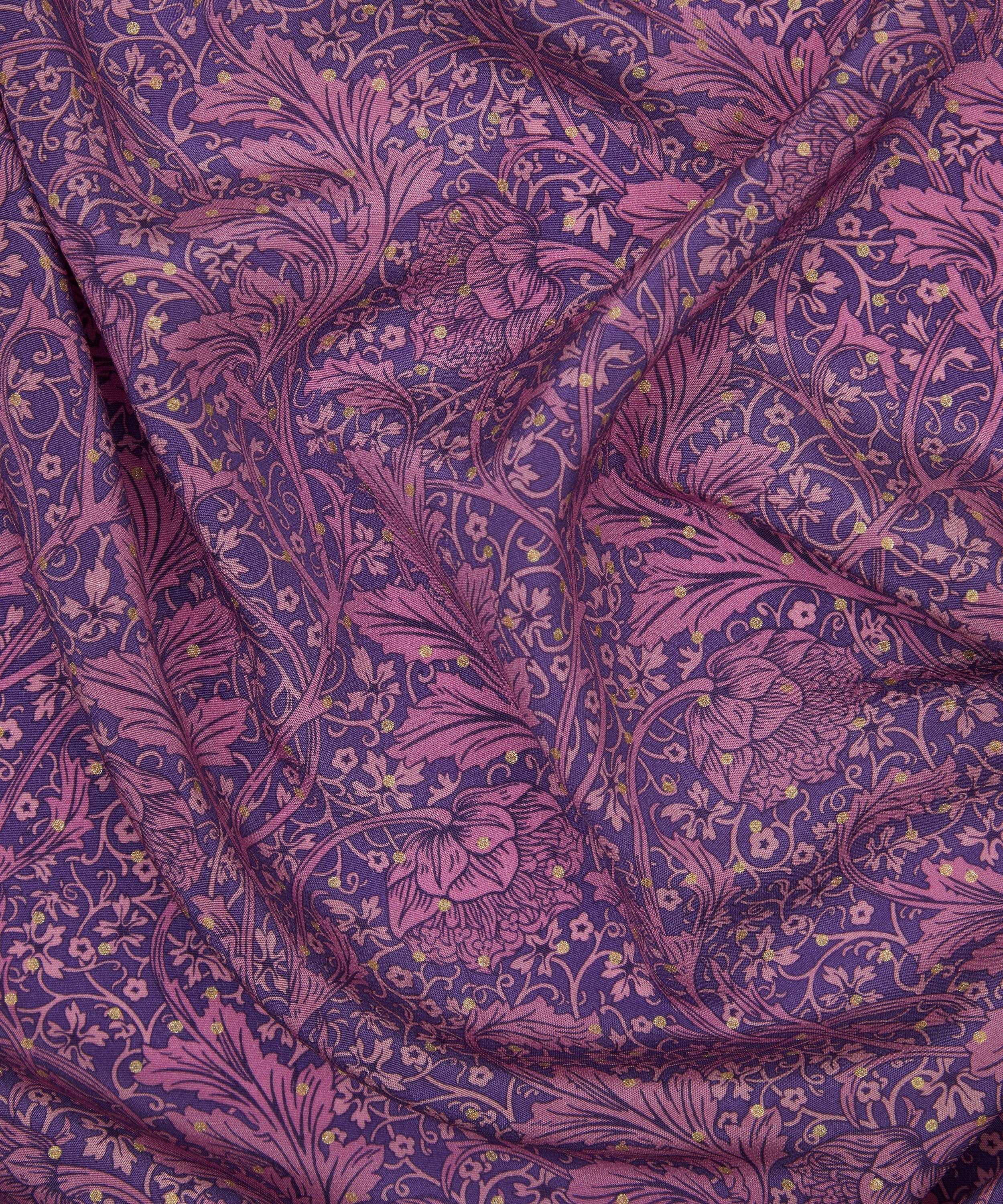 Liberty Fabrics - Arcadia Trail Spot Metallics Crepe de Chine image number 3