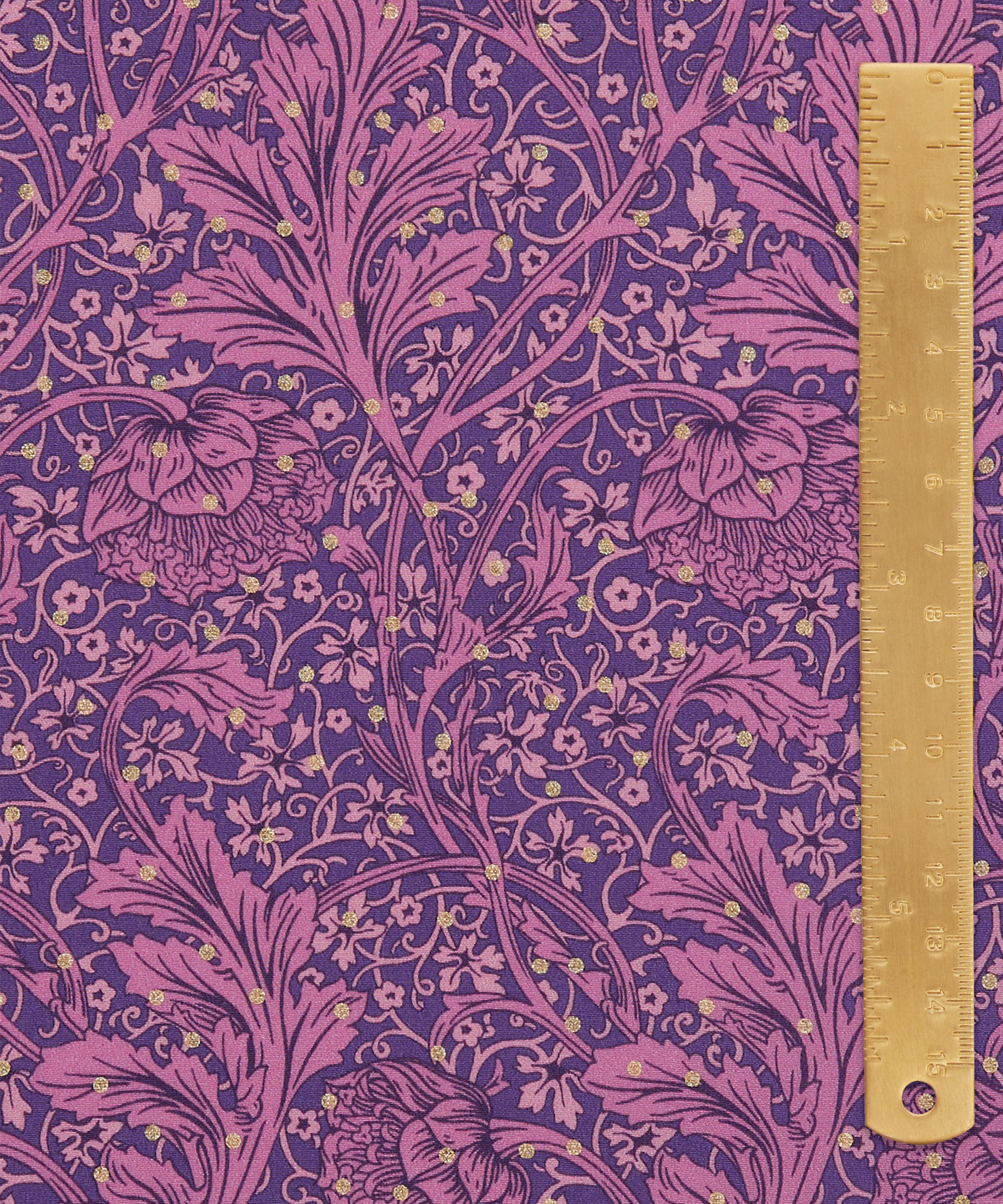 Liberty Fabrics - Arcadia Trail Spot Metallics Crepe de Chine image number 4