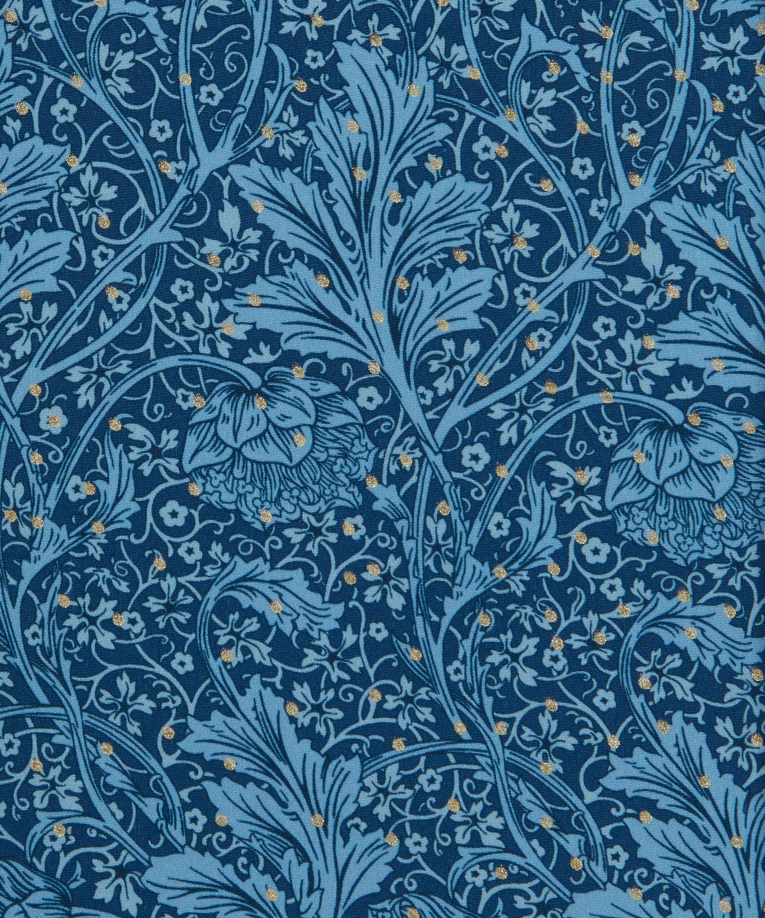 Liberty Fabrics - Arcadia Trail Spot Metallics Crepe de Chine