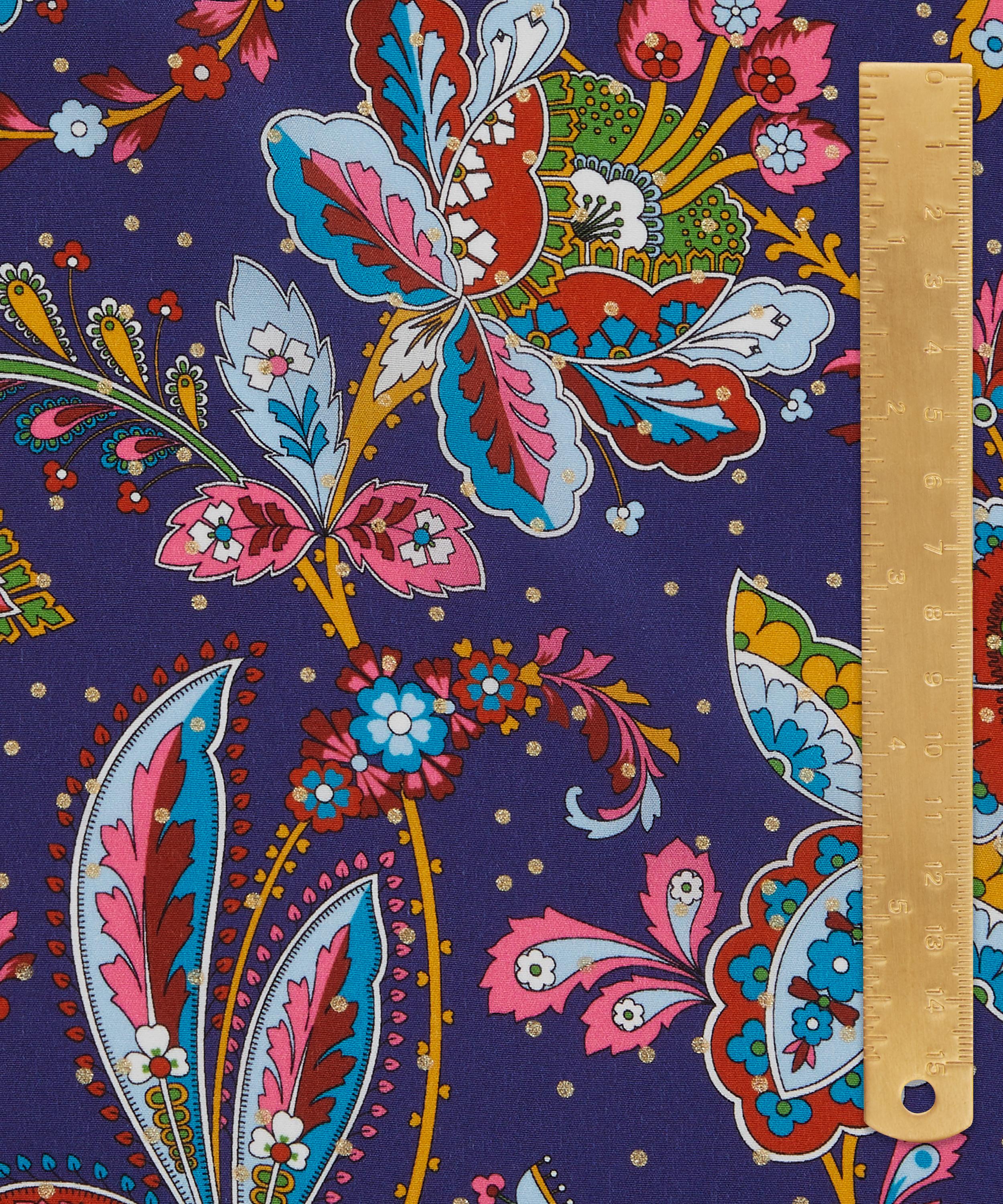 Liberty Fabrics - Epiphany Trail Spot Metallics Crepe de Chine image number 4
