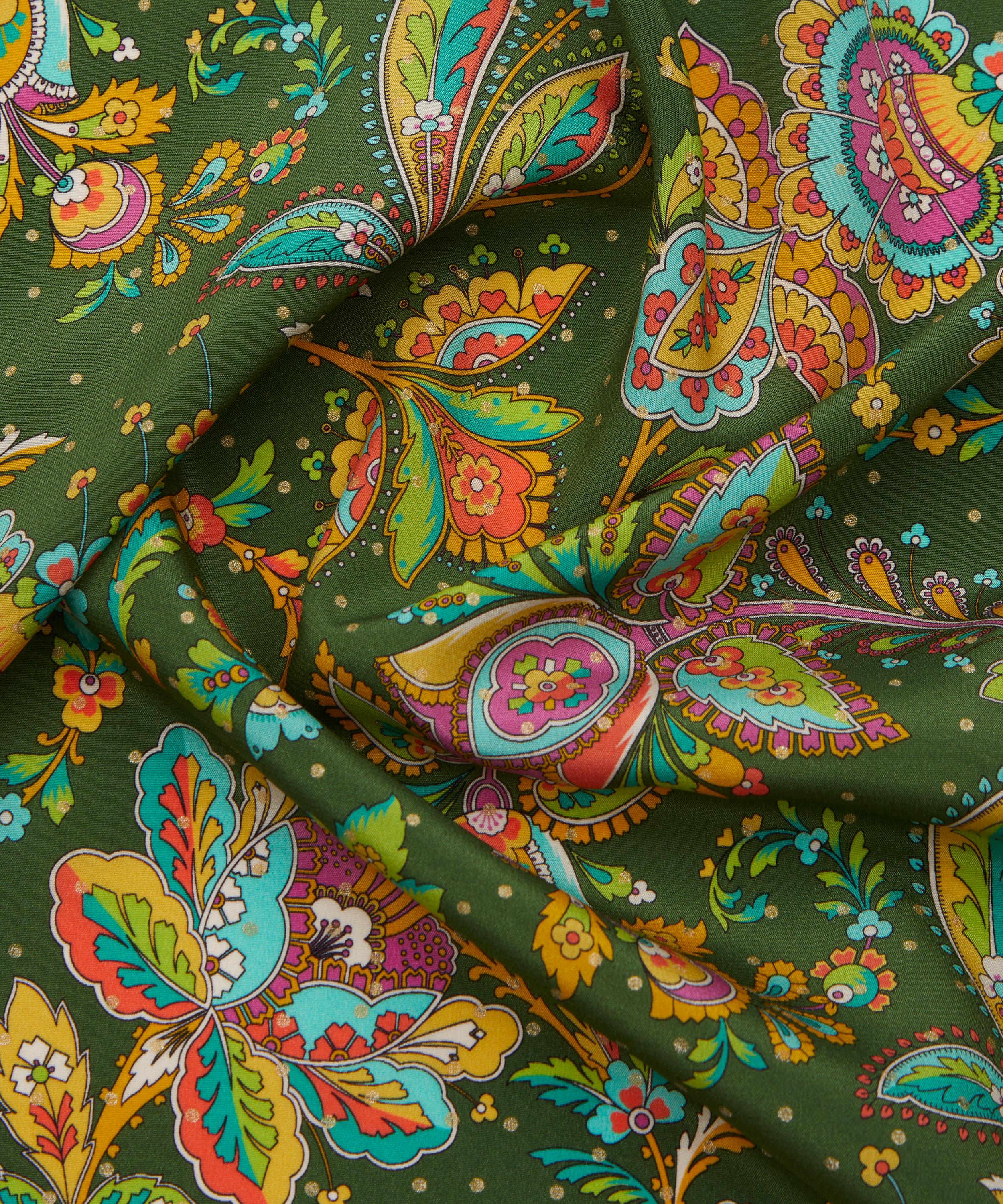 Liberty Fabrics - Epiphany Trail Spot Metallics Crepe de Chine image number 3