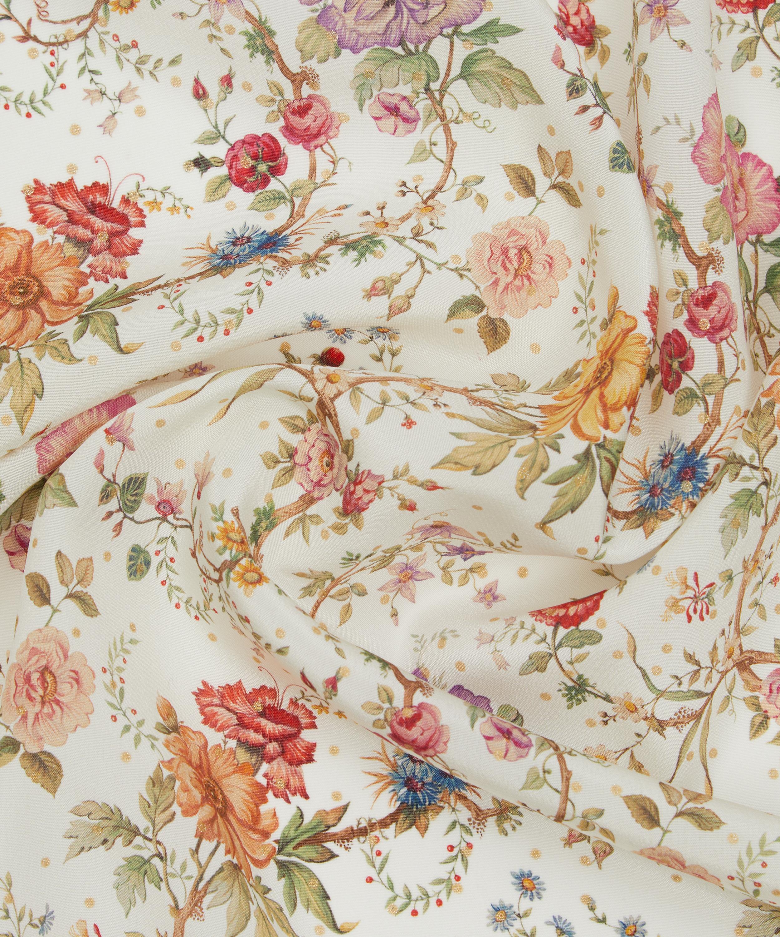 Liberty Fabrics - Archive Garden Spot Metallics Crepe de Chine image number 3