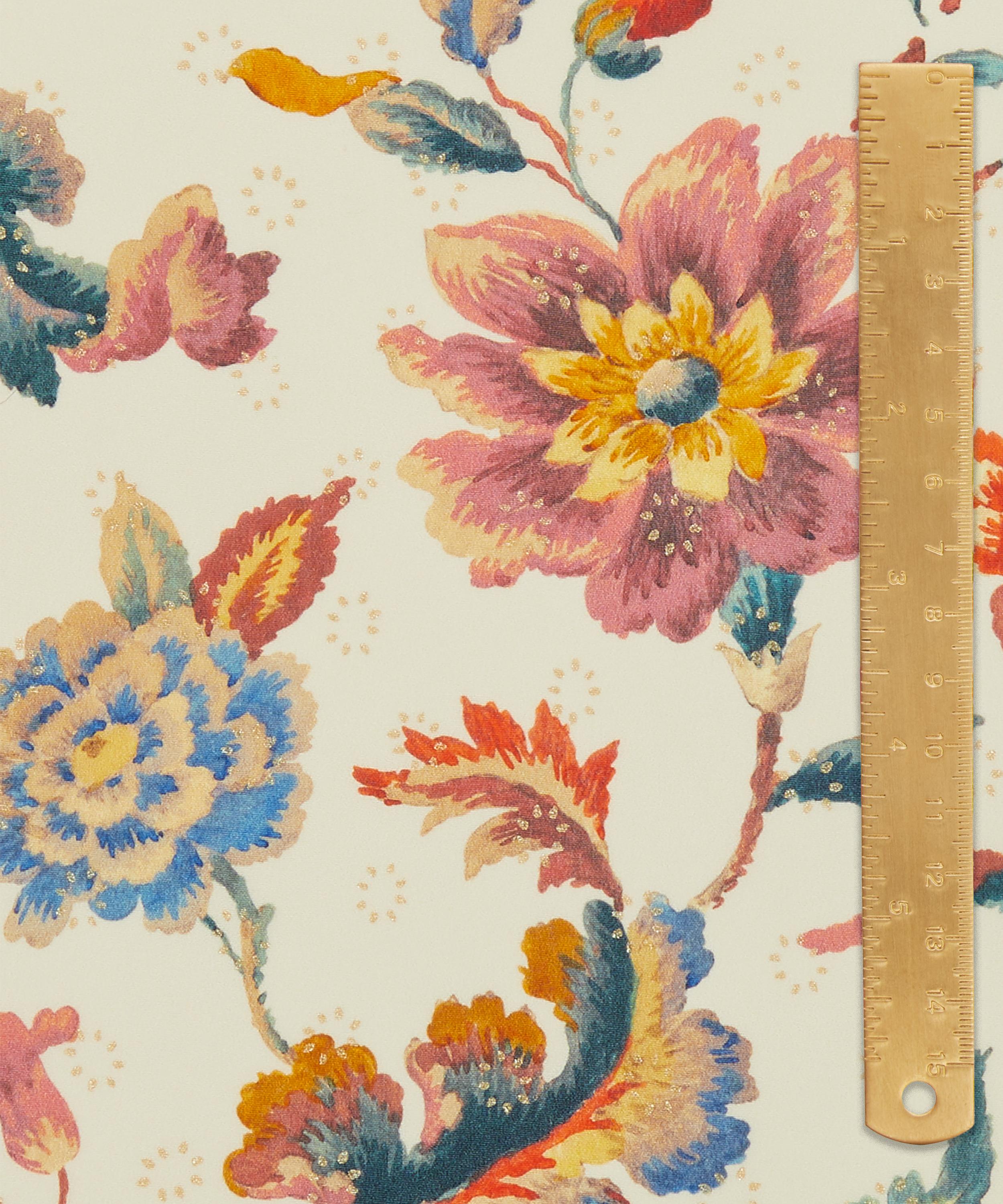 Liberty Fabrics - Embroidered Vine Sun Metallics Crepe de Chine image number 4