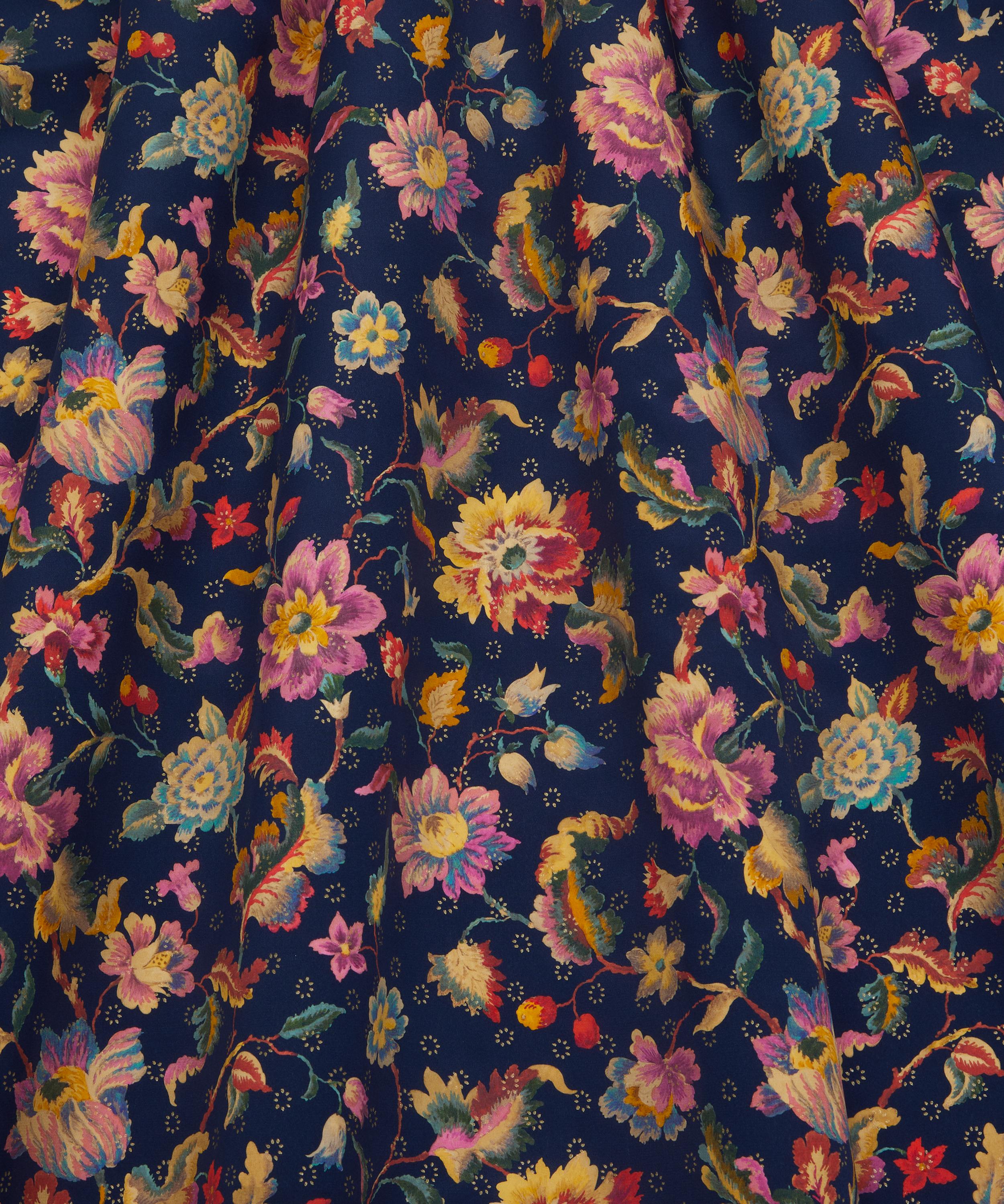 Liberty Fabrics - Embroidered Vine Sun Metallics Crepe de Chine image number 2