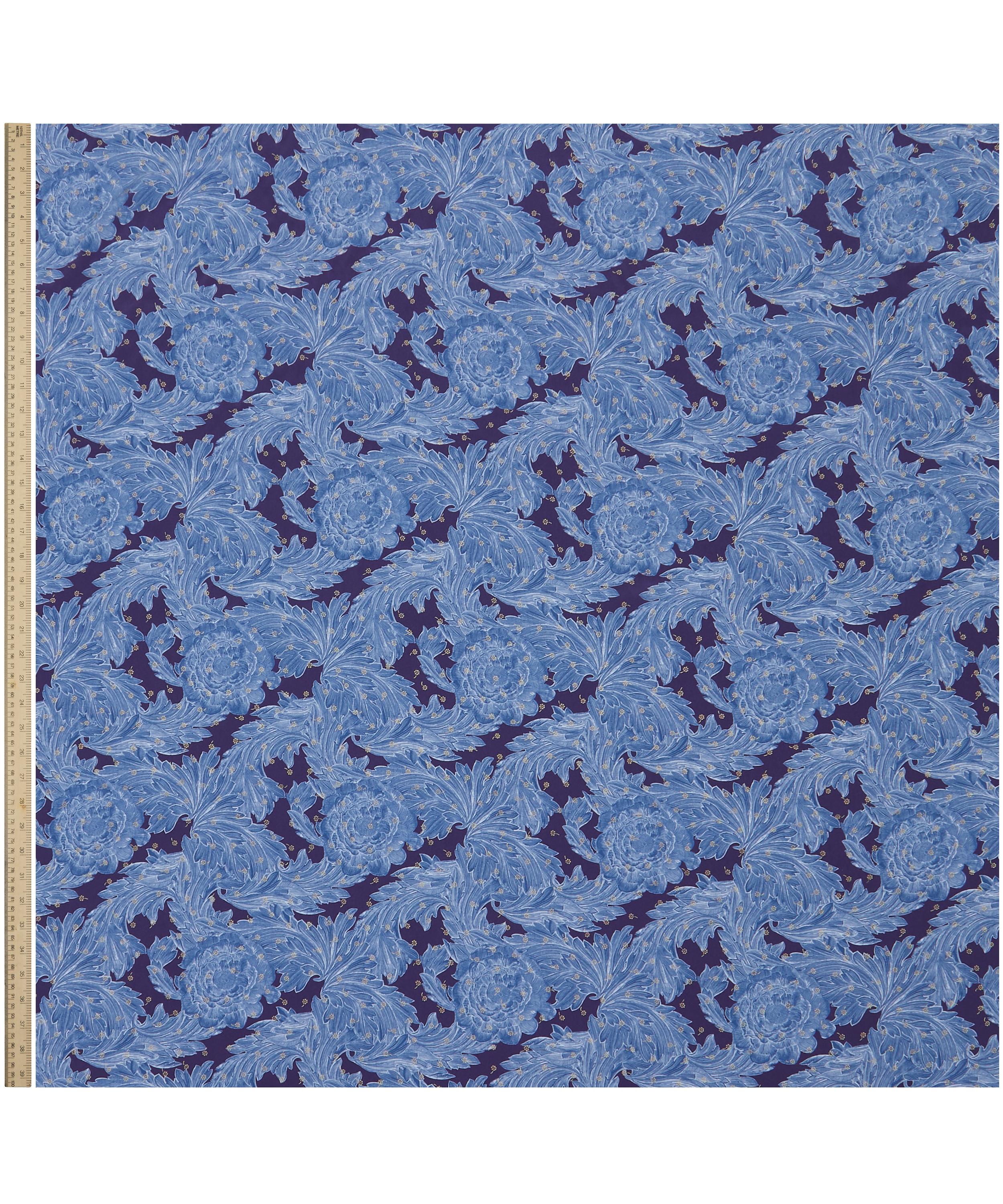 Liberty Fabrics - Etched Acanthus Blossom Metallics Crepe de Chine image number 1
