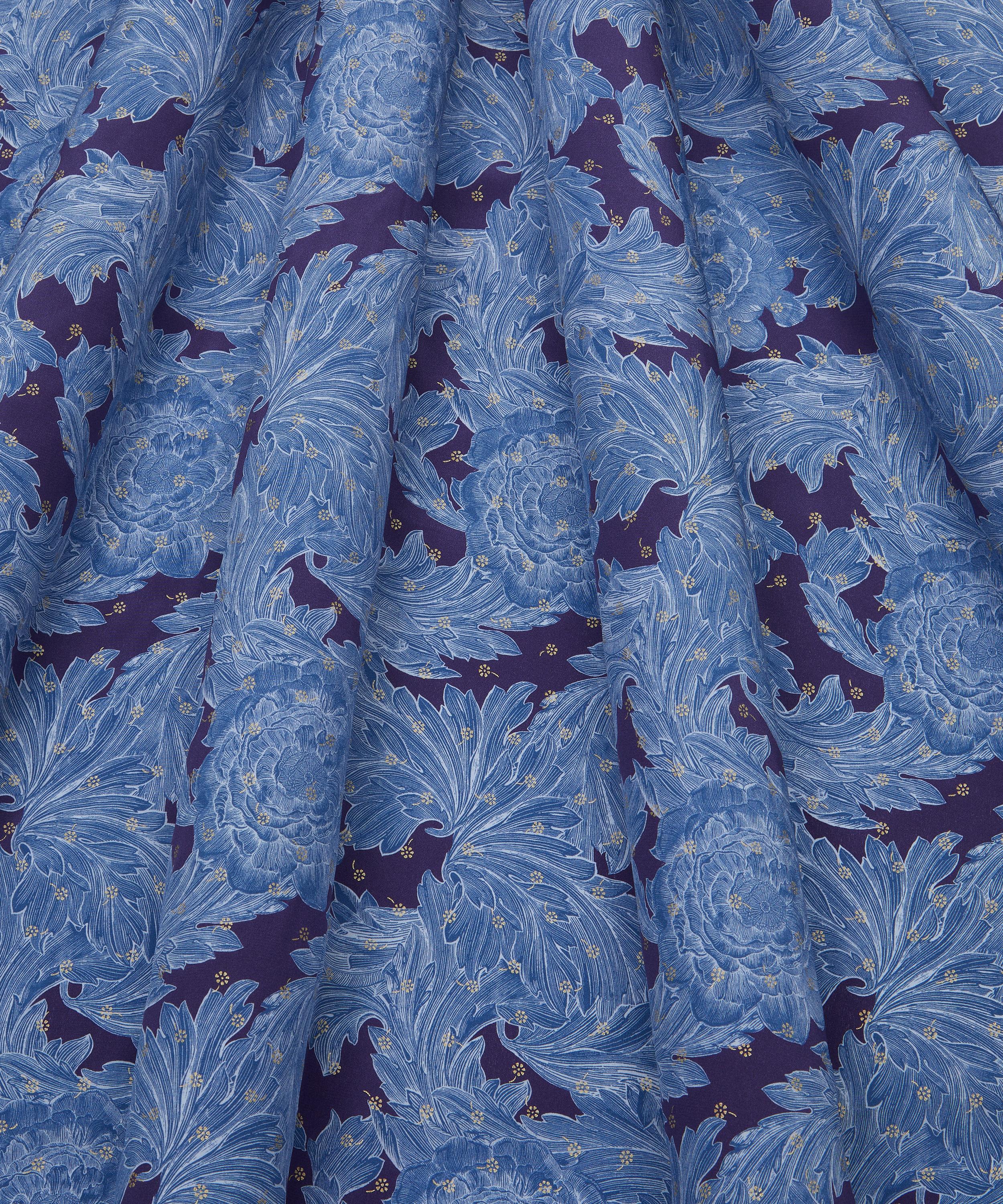 Liberty Fabrics - Etched Acanthus Blossom Metallics Crepe de Chine image number 2