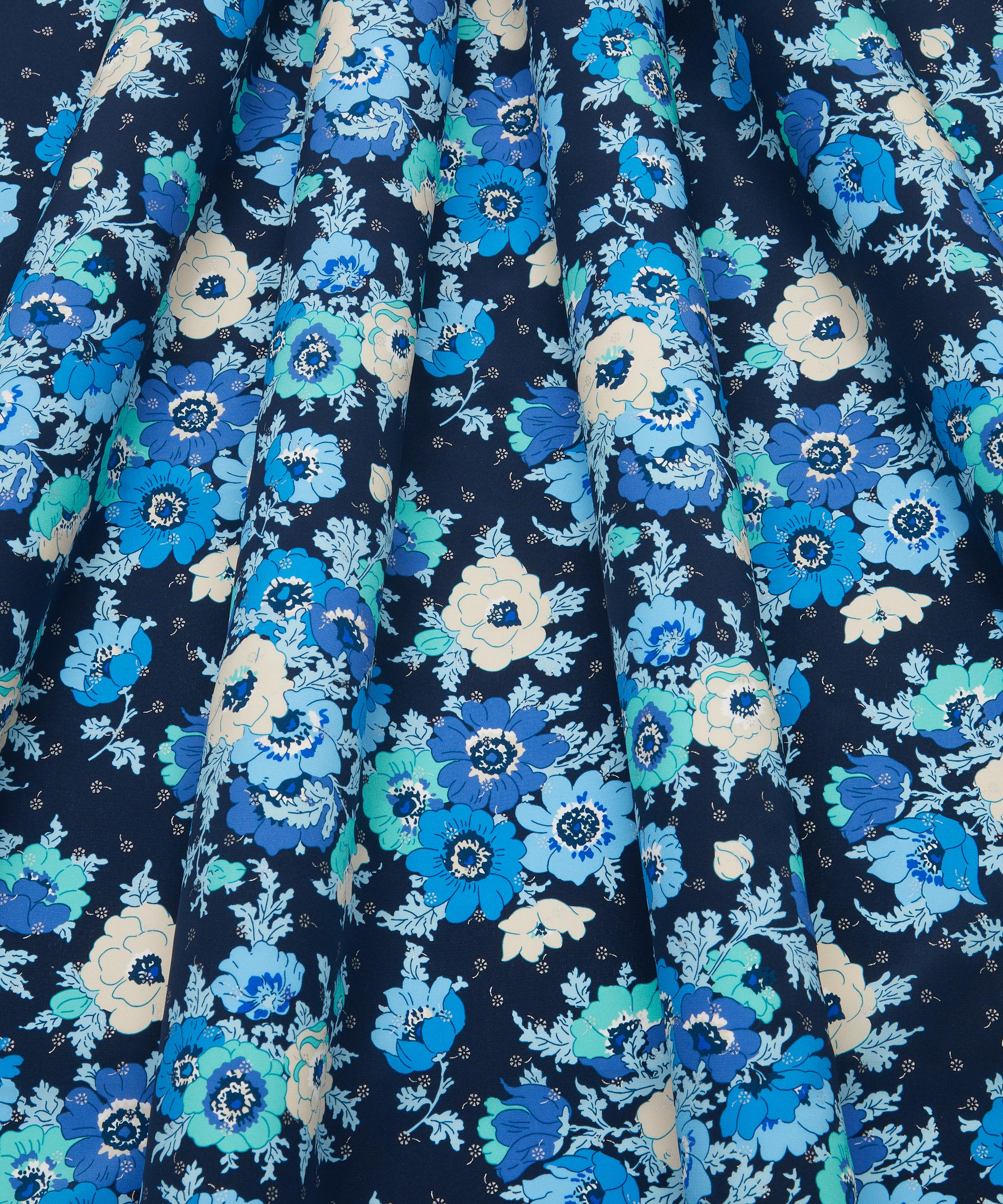 Liberty Fabrics - Madeleine Blossom Metallics Crepe de Chine image number 2