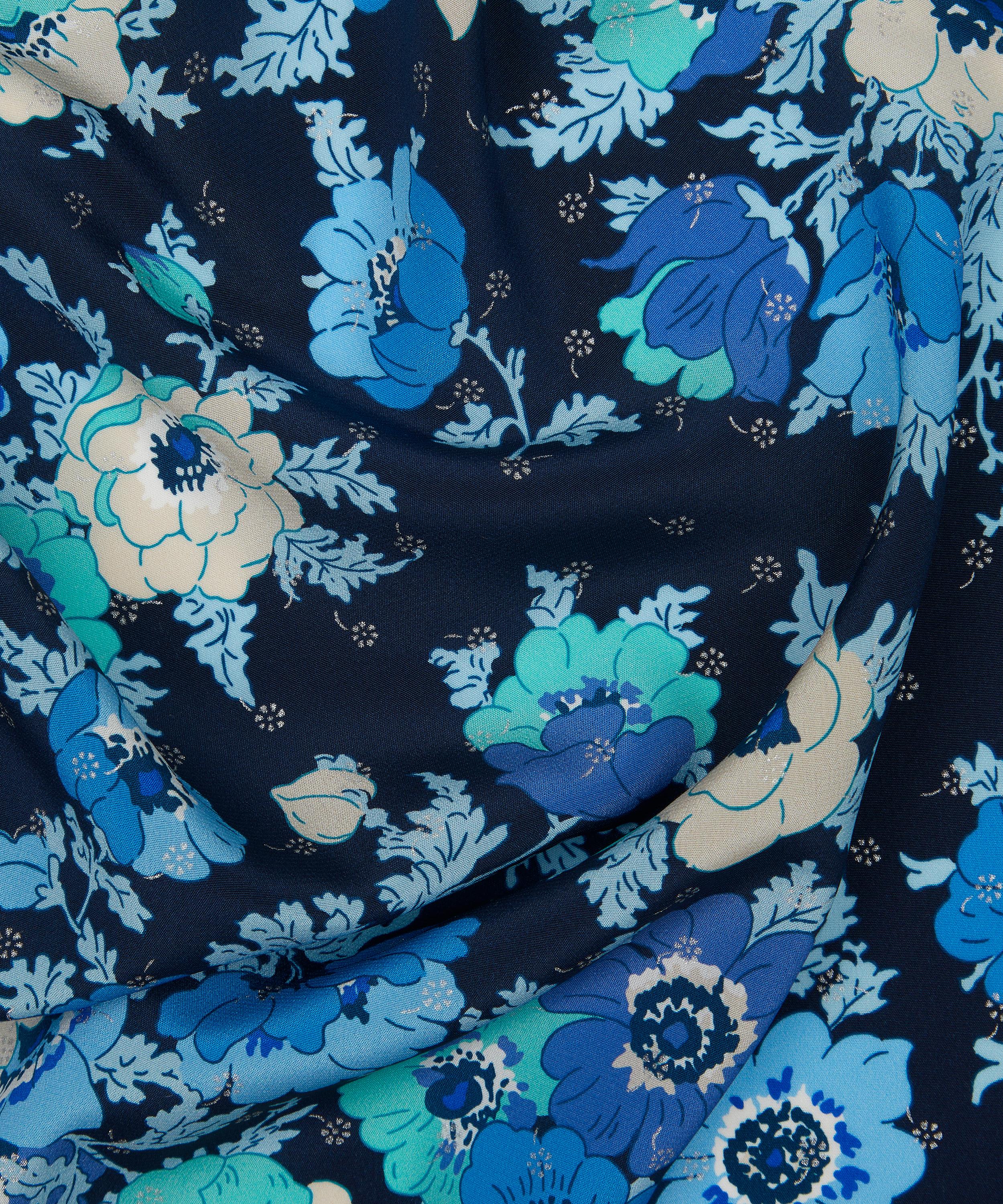 Liberty Fabrics - Madeleine Blossom Metallics Crepe de Chine image number 3