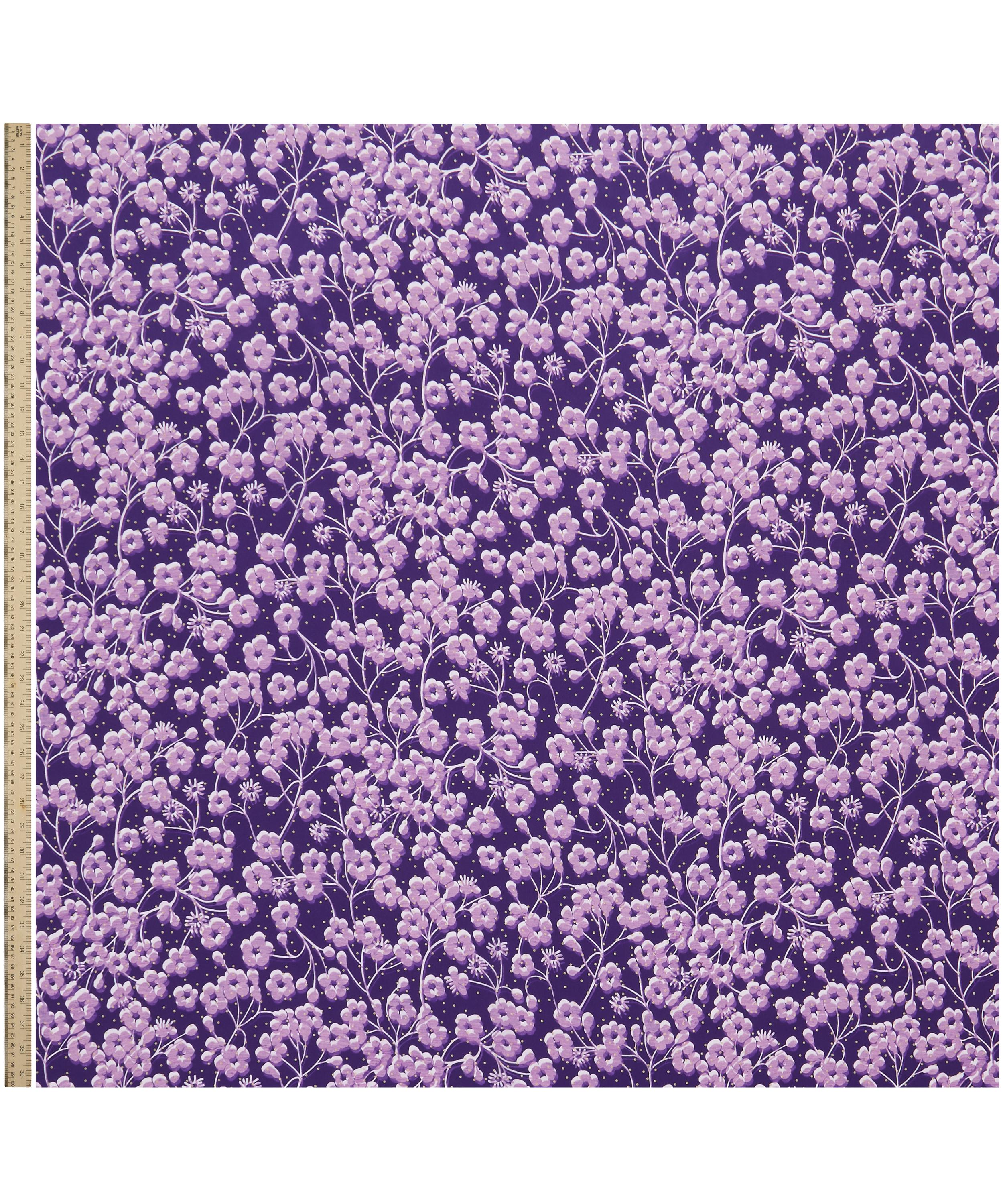 Liberty Fabrics - Mitsi Mingle Spot Metallics Crepe de Chine image number 1