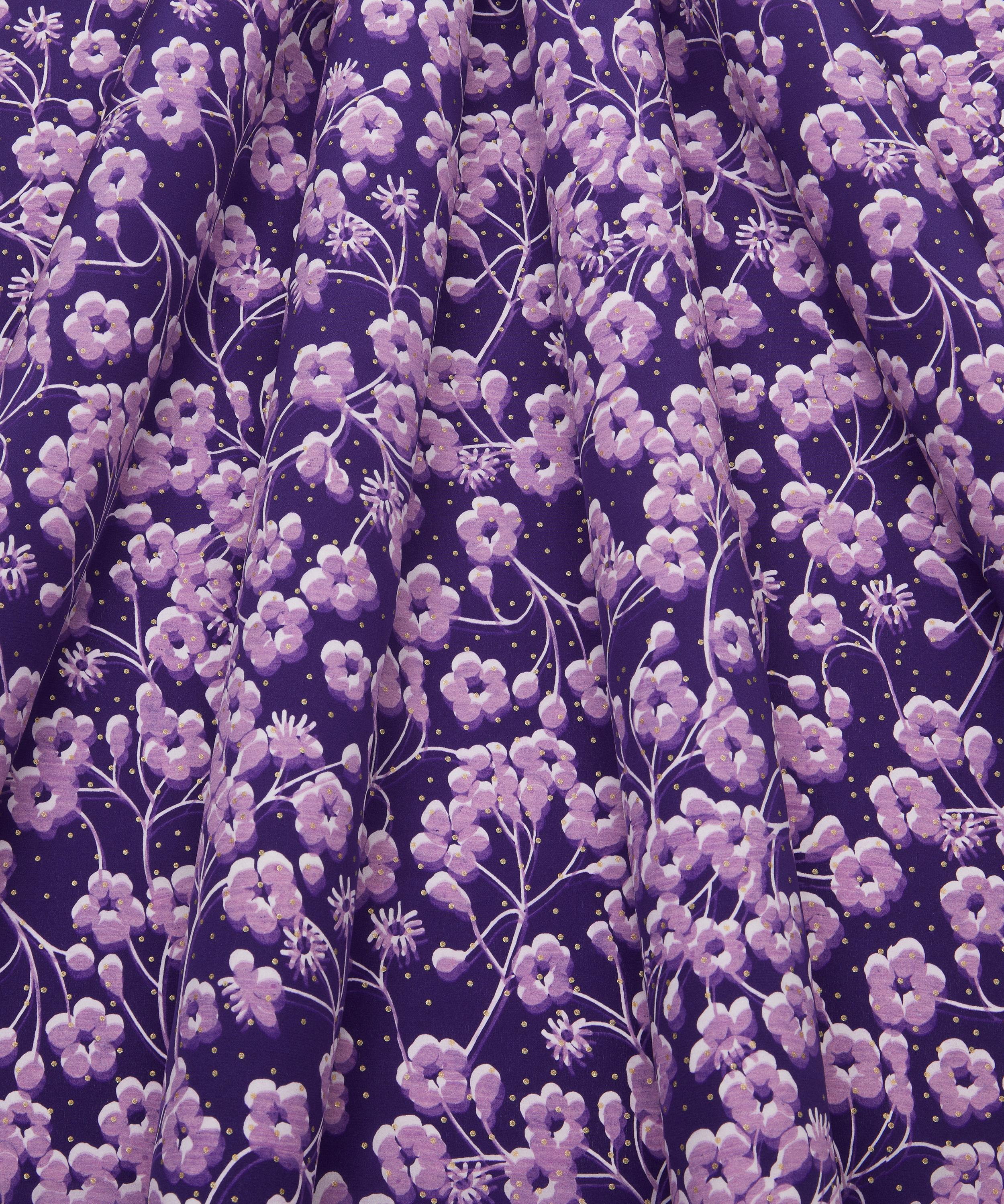 Liberty Fabrics - Mitsi Mingle Spot Metallics Crepe de Chine image number 2