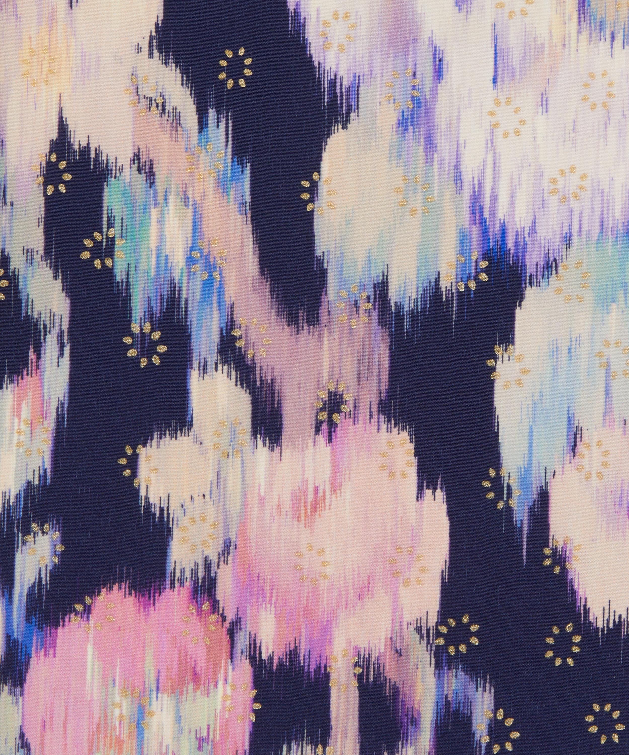 Liberty Fabrics - Ikat Garden Sun Metallics Crepe de Chine