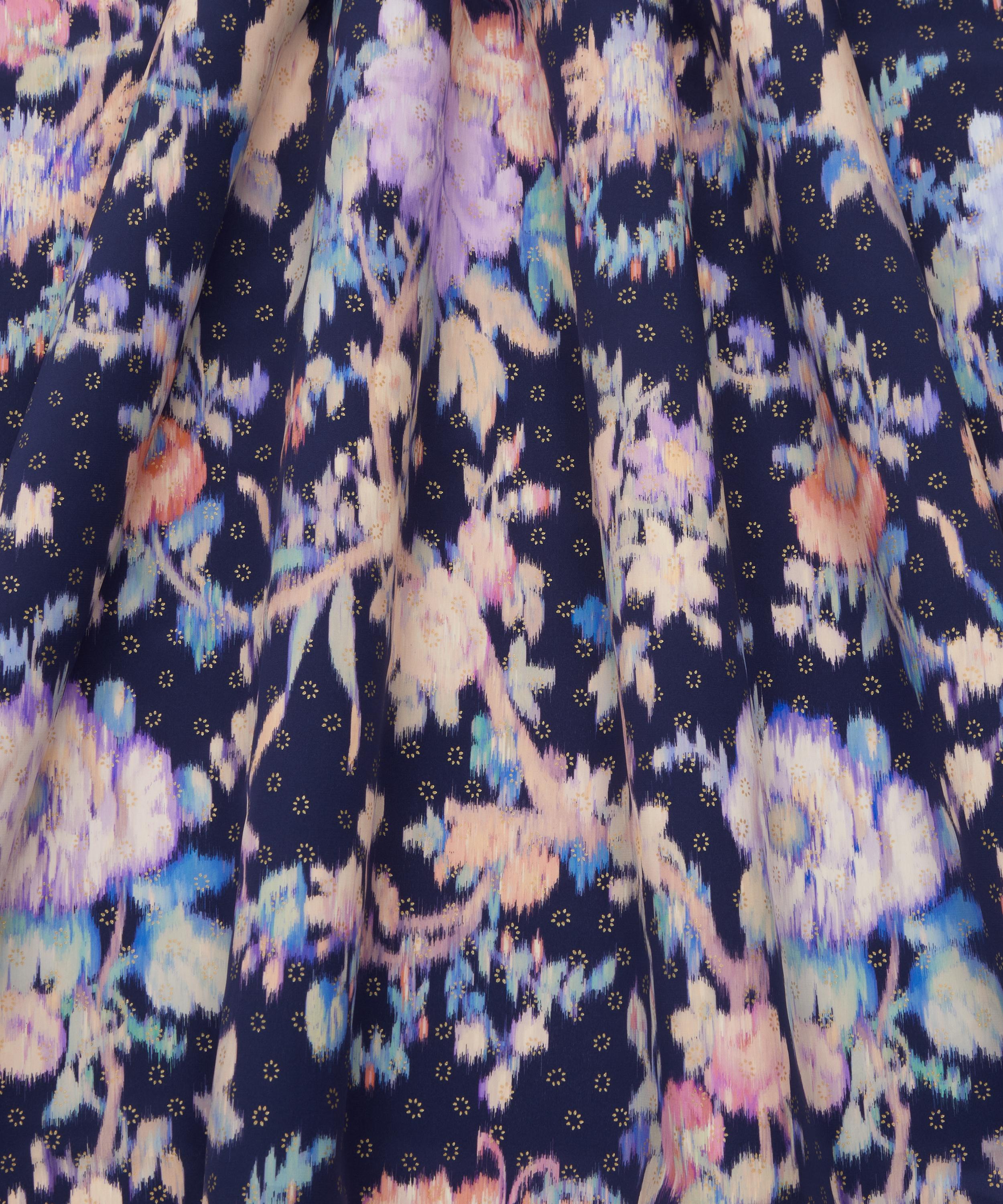 Liberty Fabrics - Ikat Garden Sun Metallics Crepe de Chine image number 2