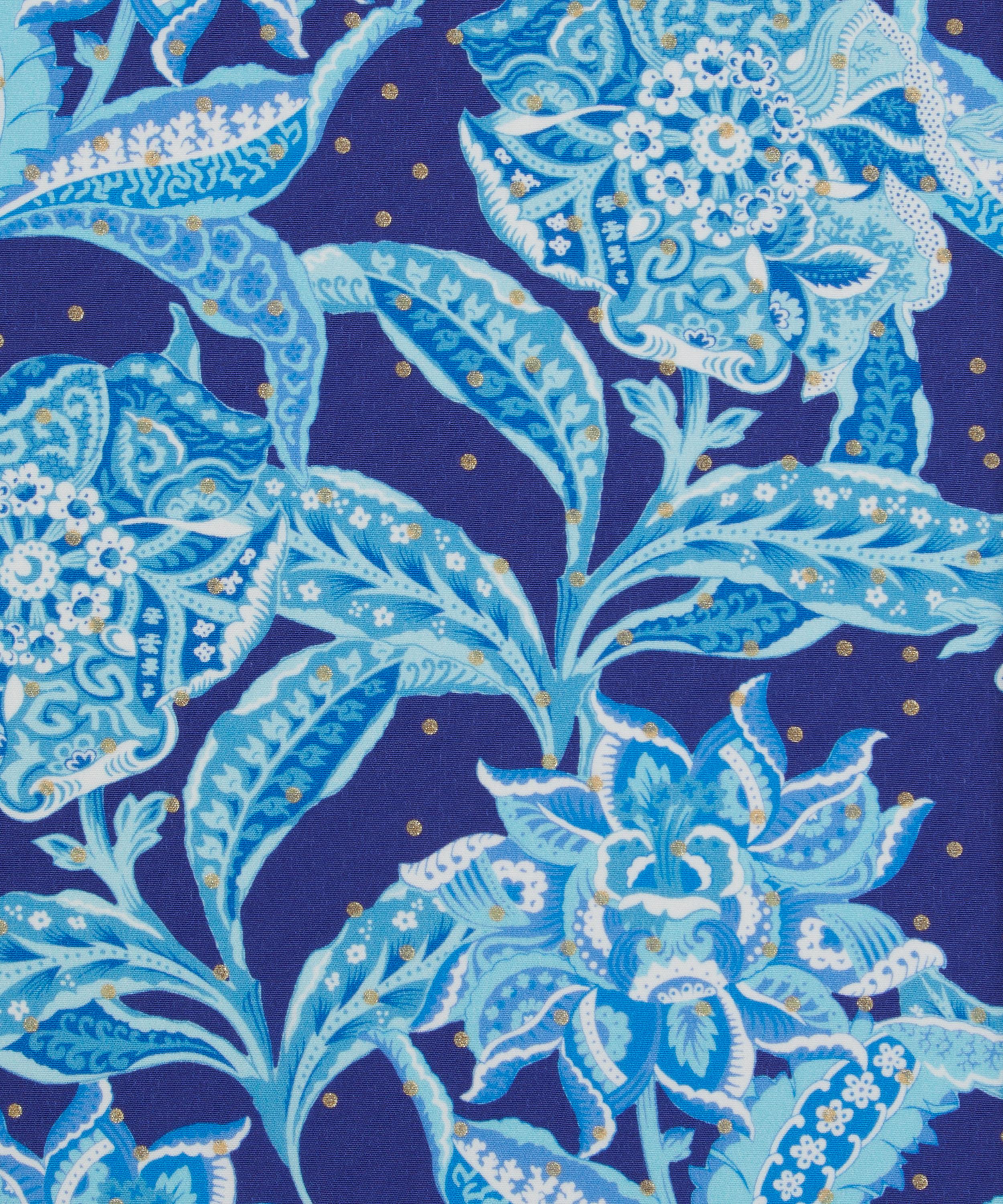 Liberty Fabrics - Floral Chintz Spot Metallics Crepe de Chine
