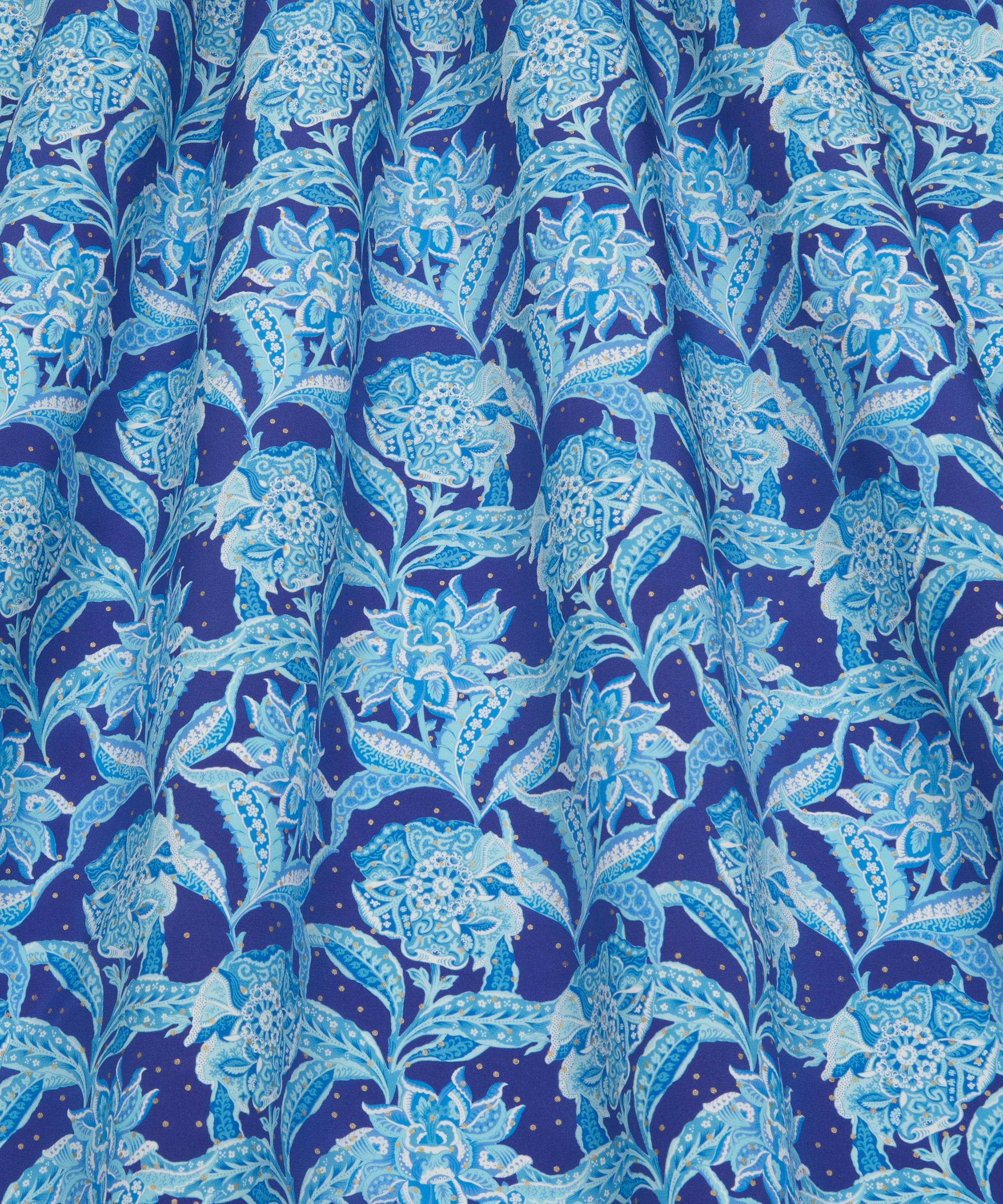 Liberty Fabrics - Floral Chintz Spot Metallics Crepe de Chine image number 2