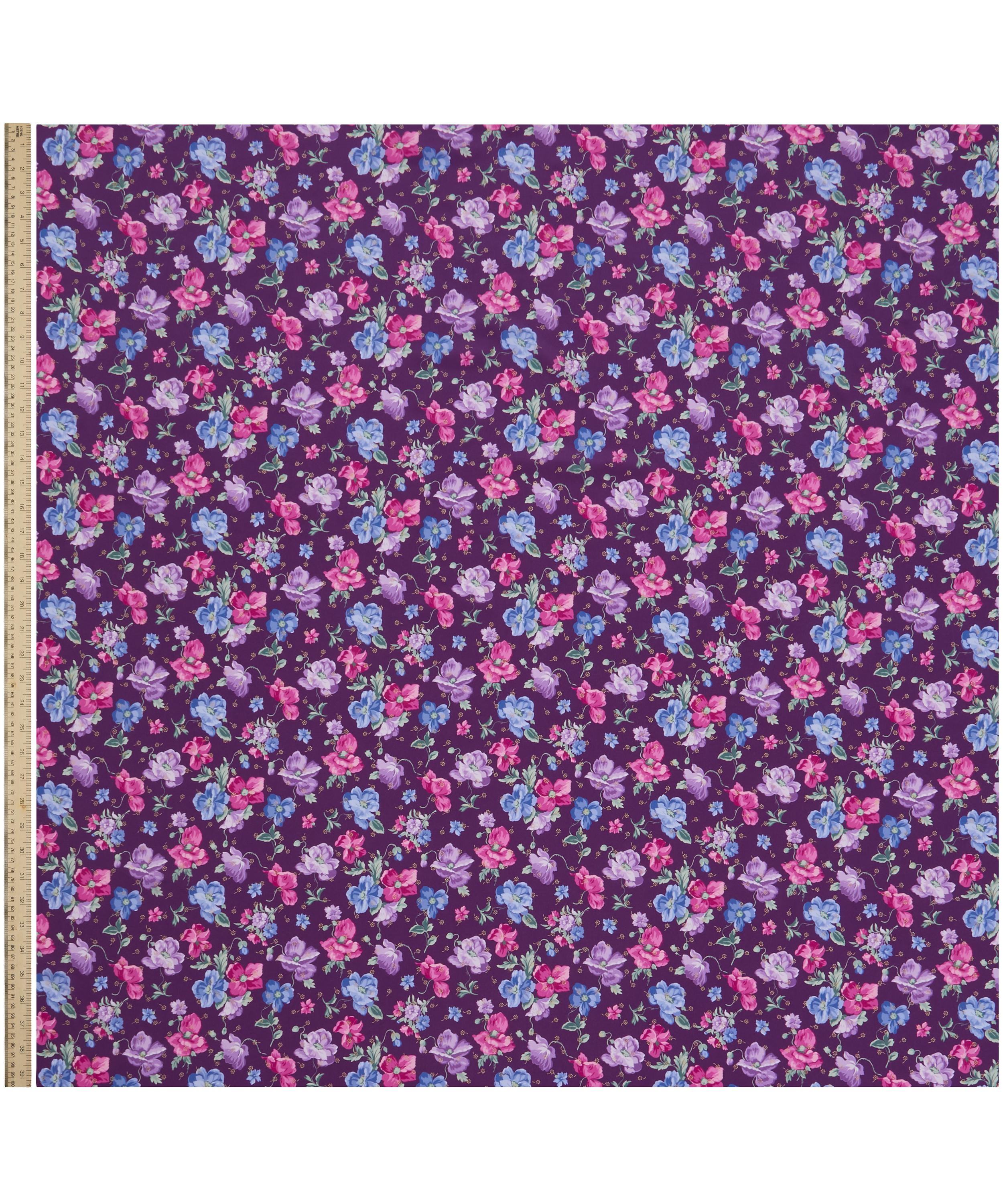 Liberty Fabrics - Grace Posy Blossom Metallics Crepe de Chine image number 1