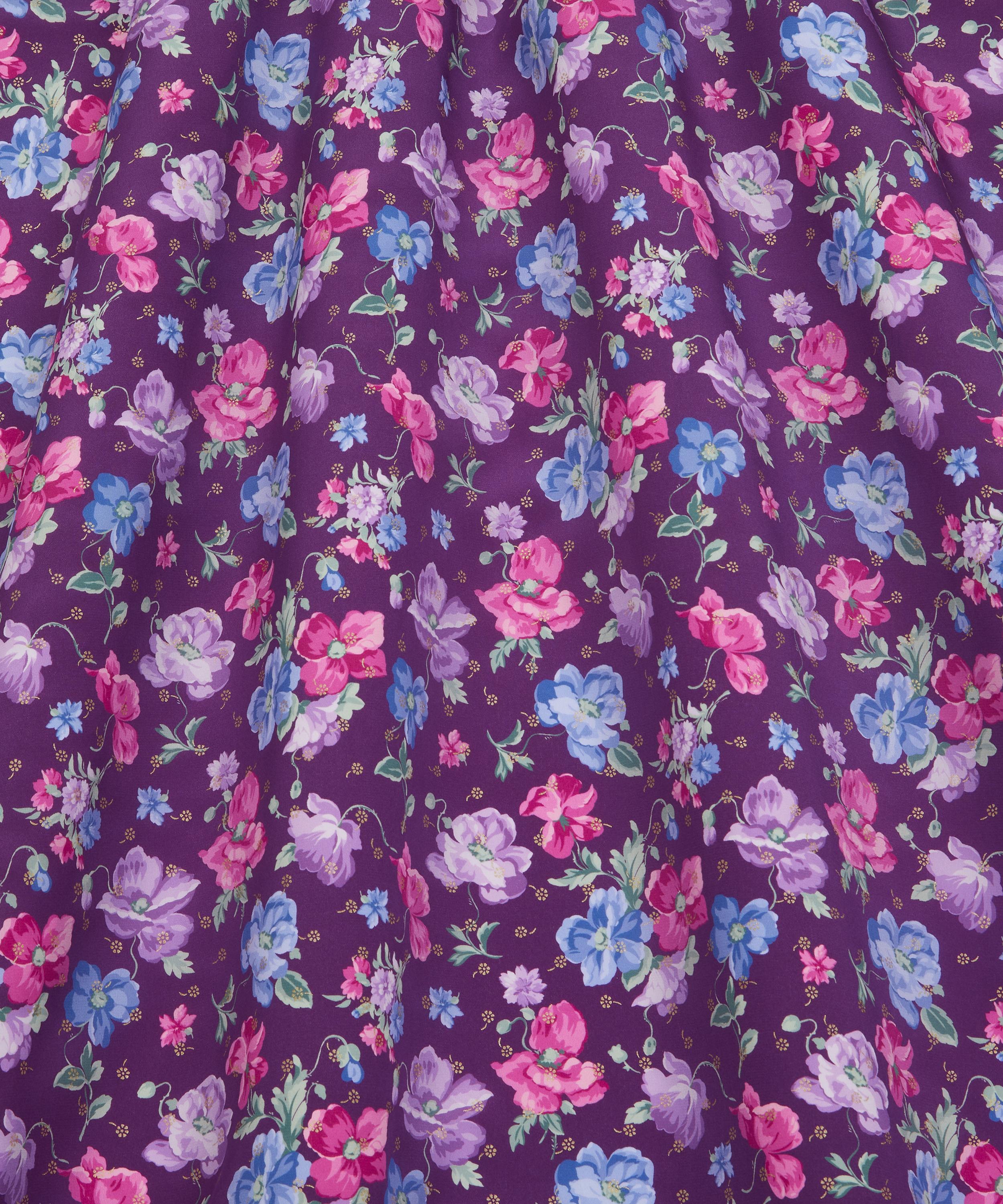 Liberty Fabrics - Grace Posy Blossom Metallics Crepe de Chine image number 2