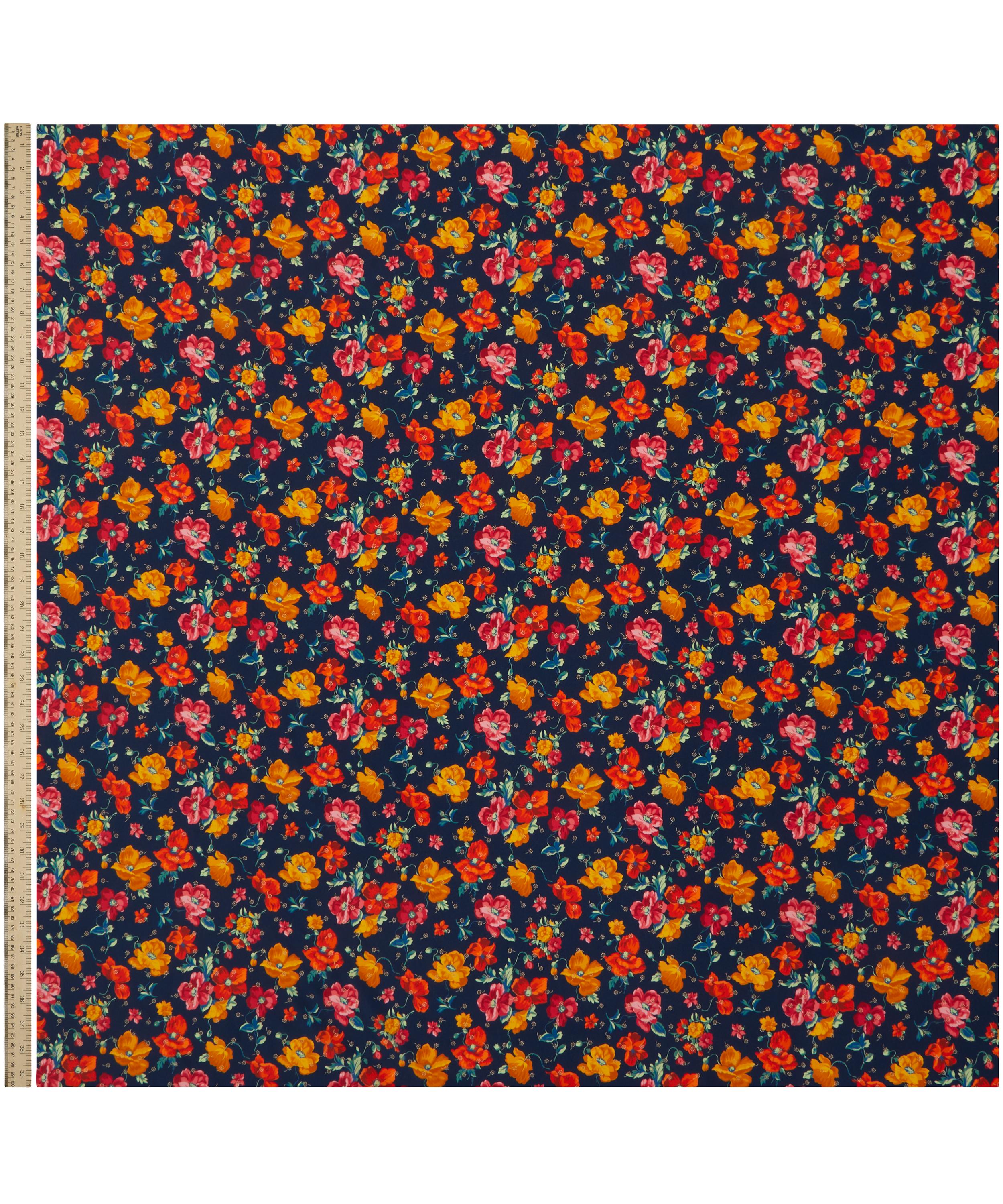 Liberty Fabrics - Grace Posy Blossom Metallics Crepe de Chine image number 1