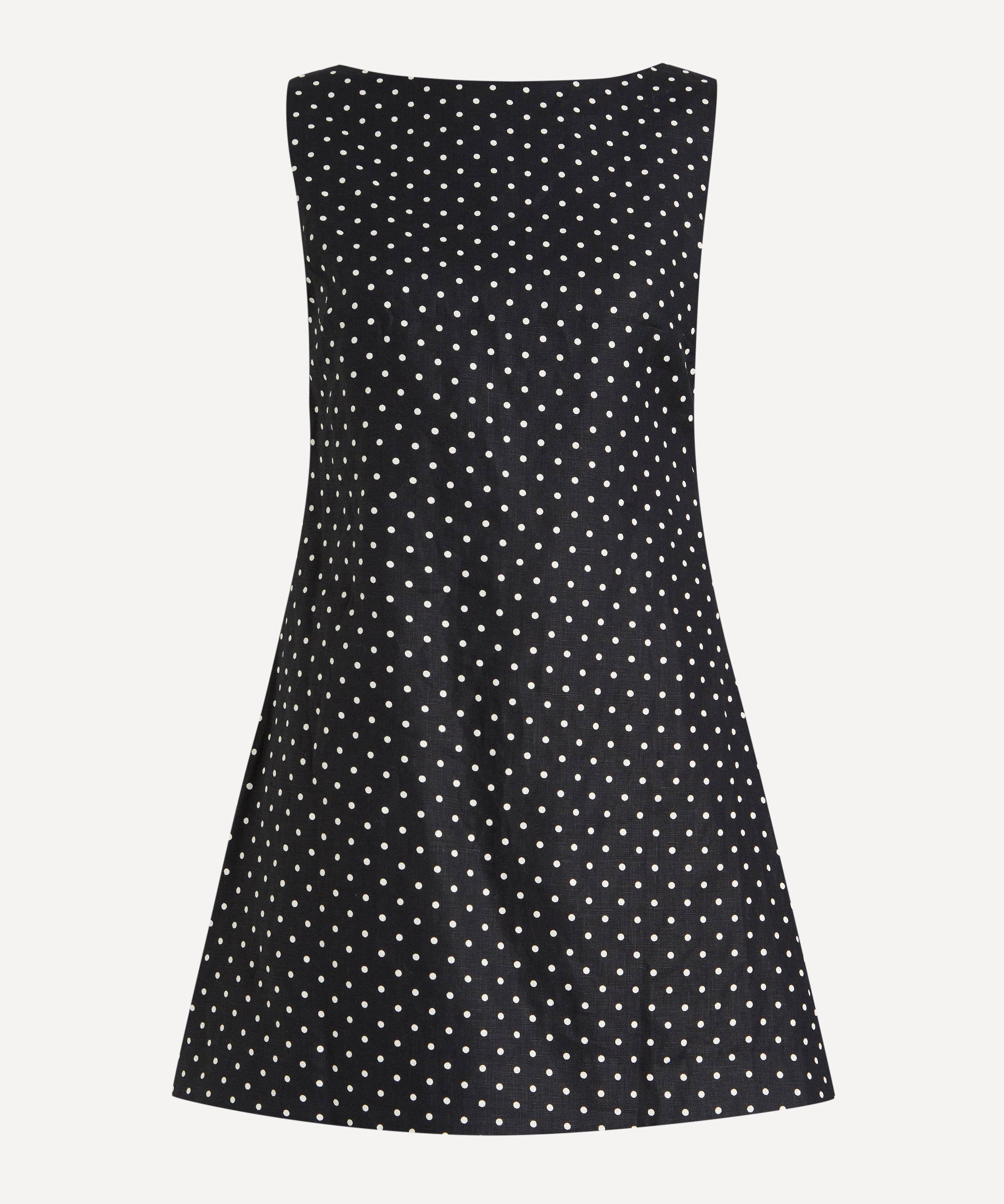FAITHFULL - Jacie Polka-Dot Mini Dress