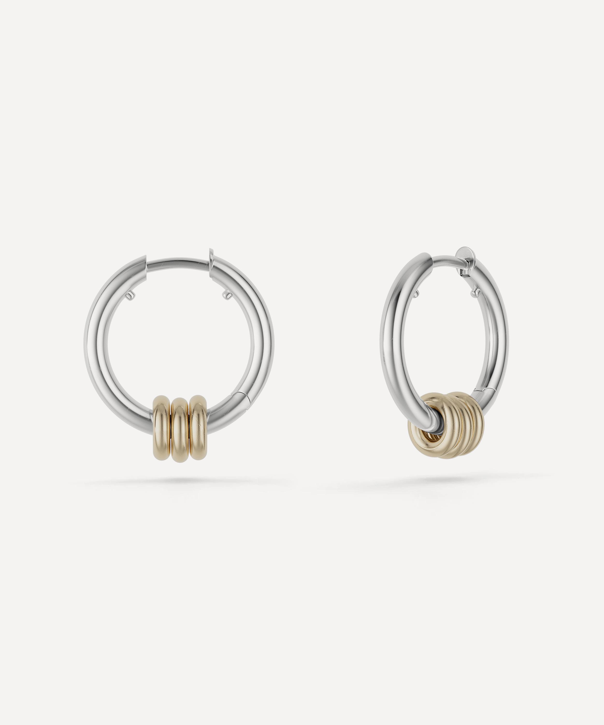 Spinelli Kilcollin - Mixed Metal Nevine Max Hoop Earrings