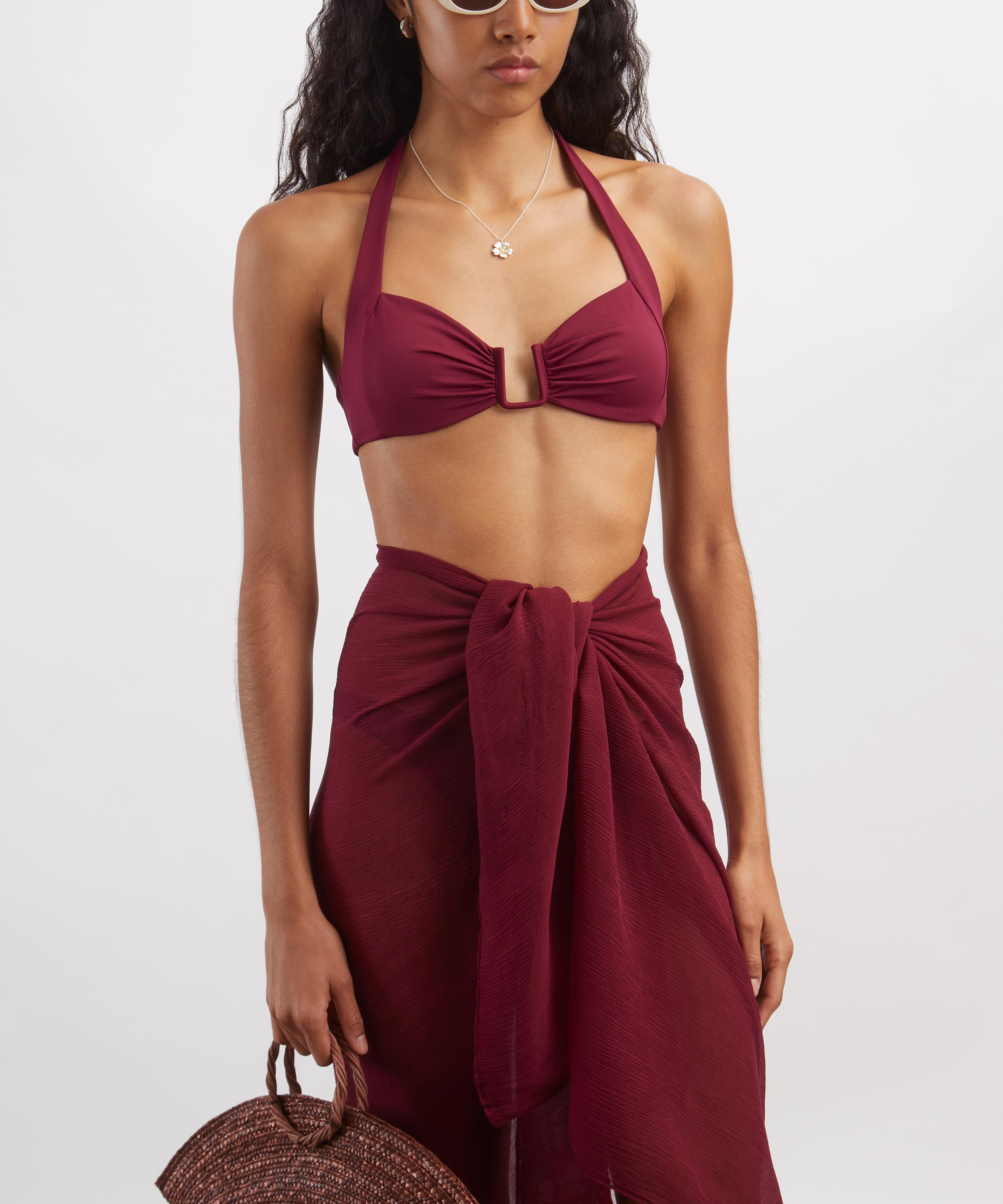 Away That Day - Corfu Cassis Bikini Top image number 1