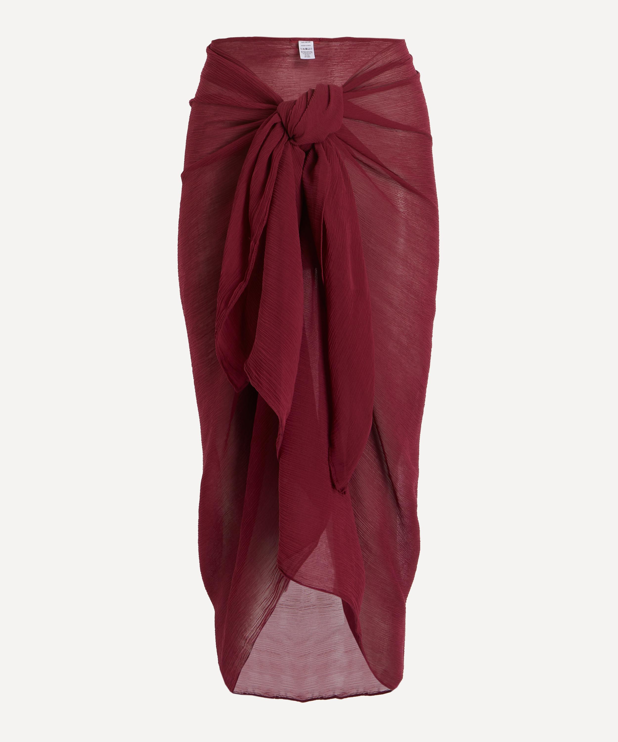 Away That Day - Santorini Cassis Sarong