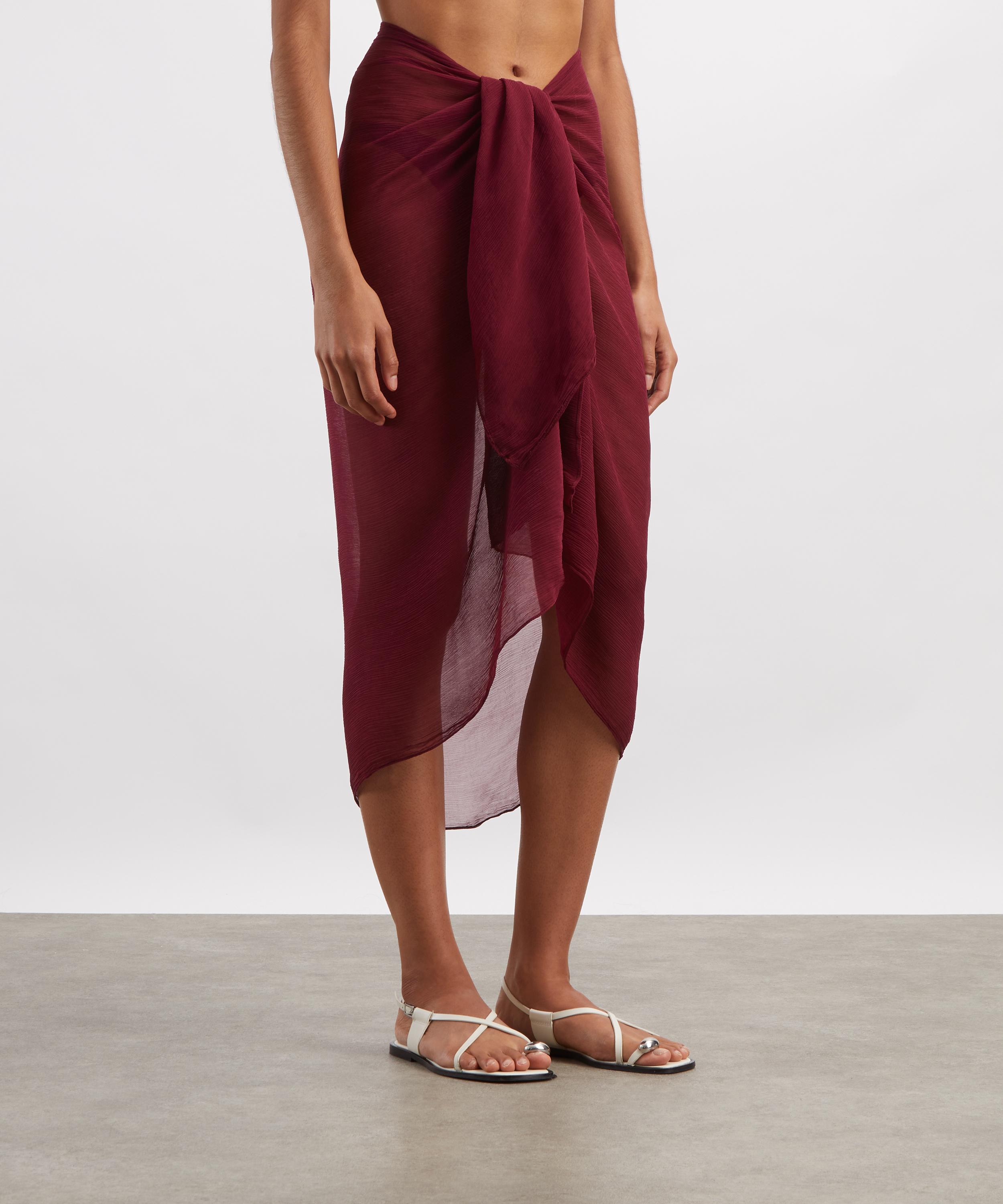 Away That Day - Santorini Cassis Sarong image number 2