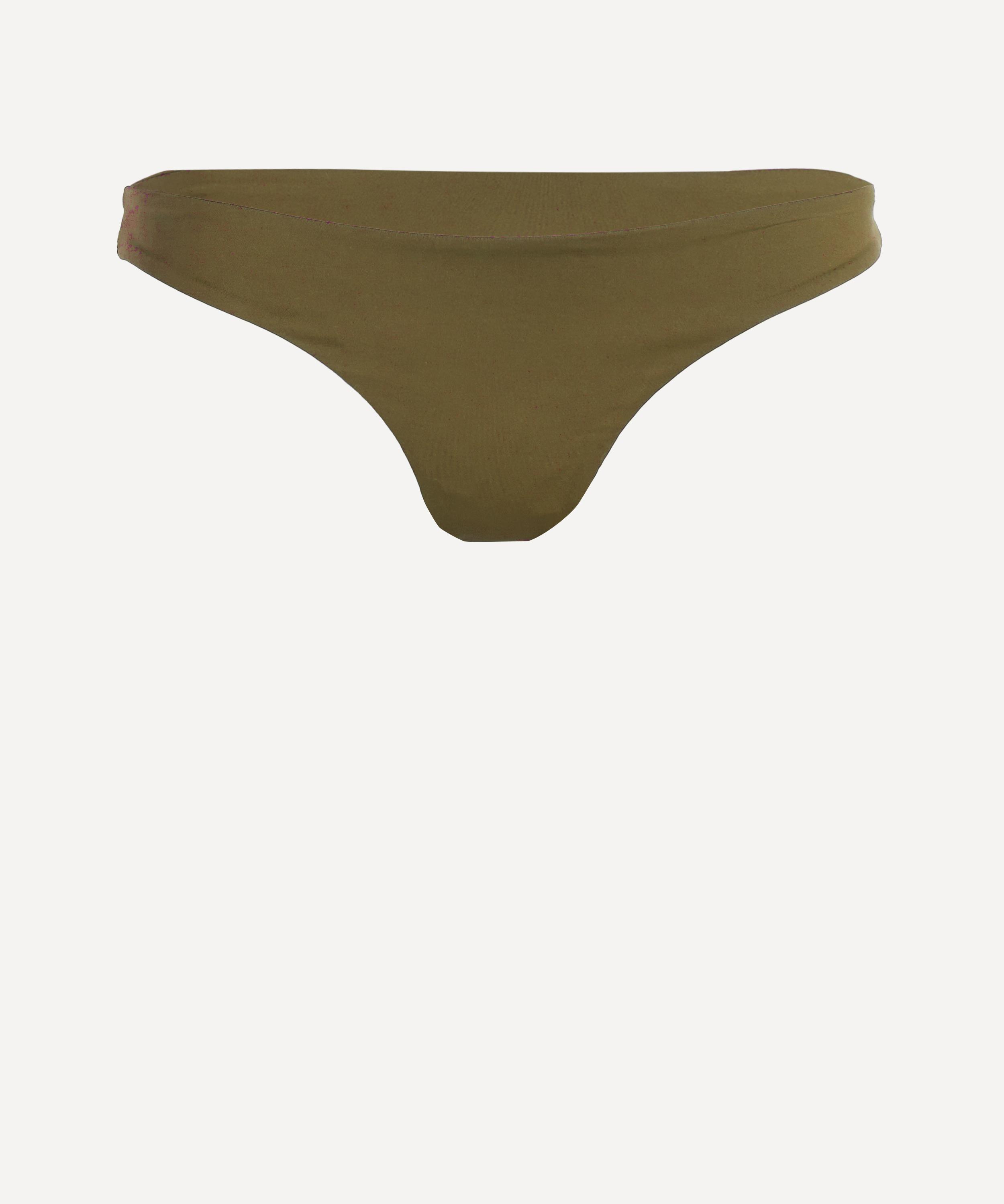 Away That Day - Amalfi Juniper Green Bikini Bottoms