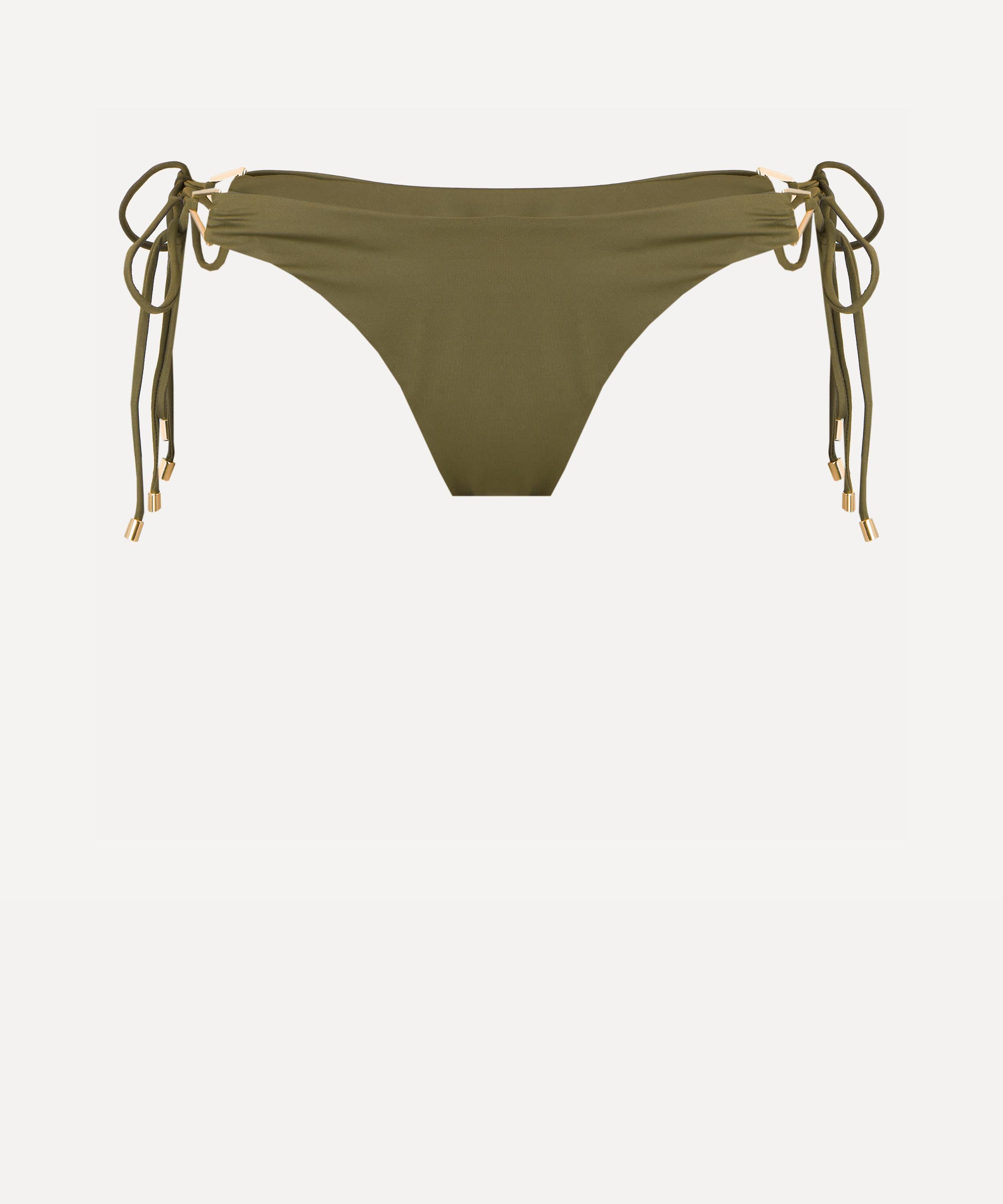Away That Day - Gili Juniper Green Bikini Bottoms