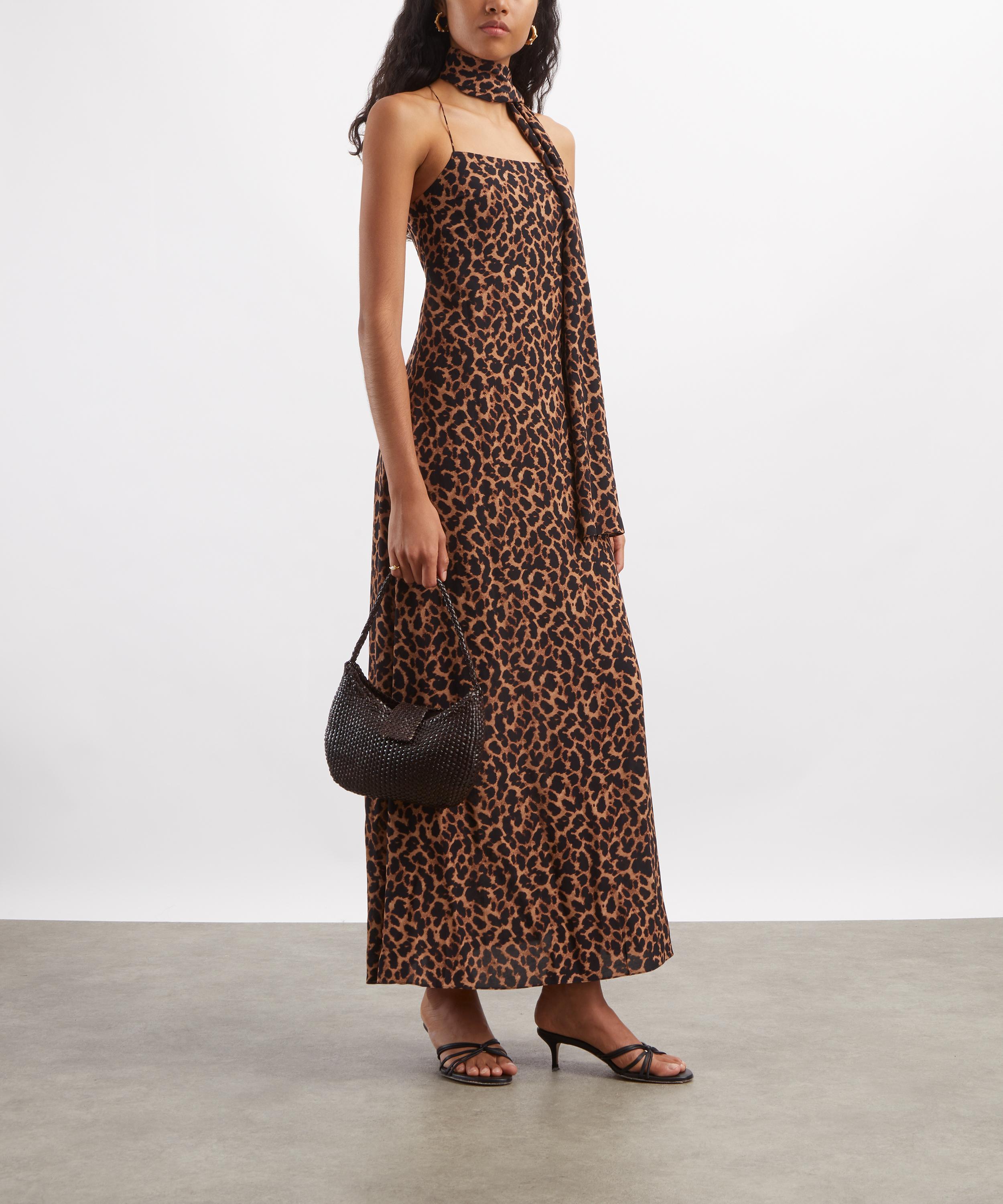 Away That Day - St Tropez Leopard Print Dress image number 1