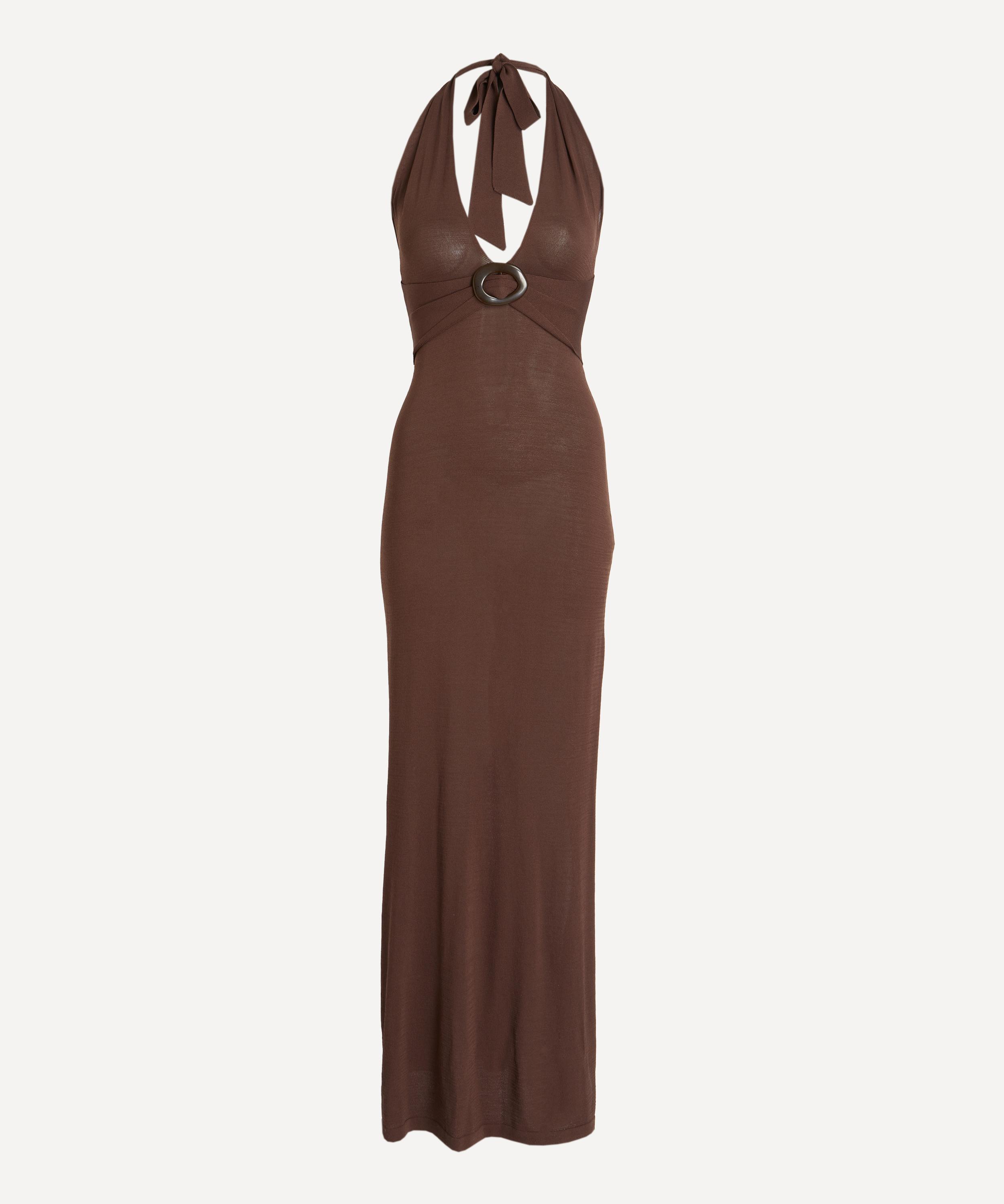 Away That Day - Mozambique Espresso Maxi Dress&nbsp;