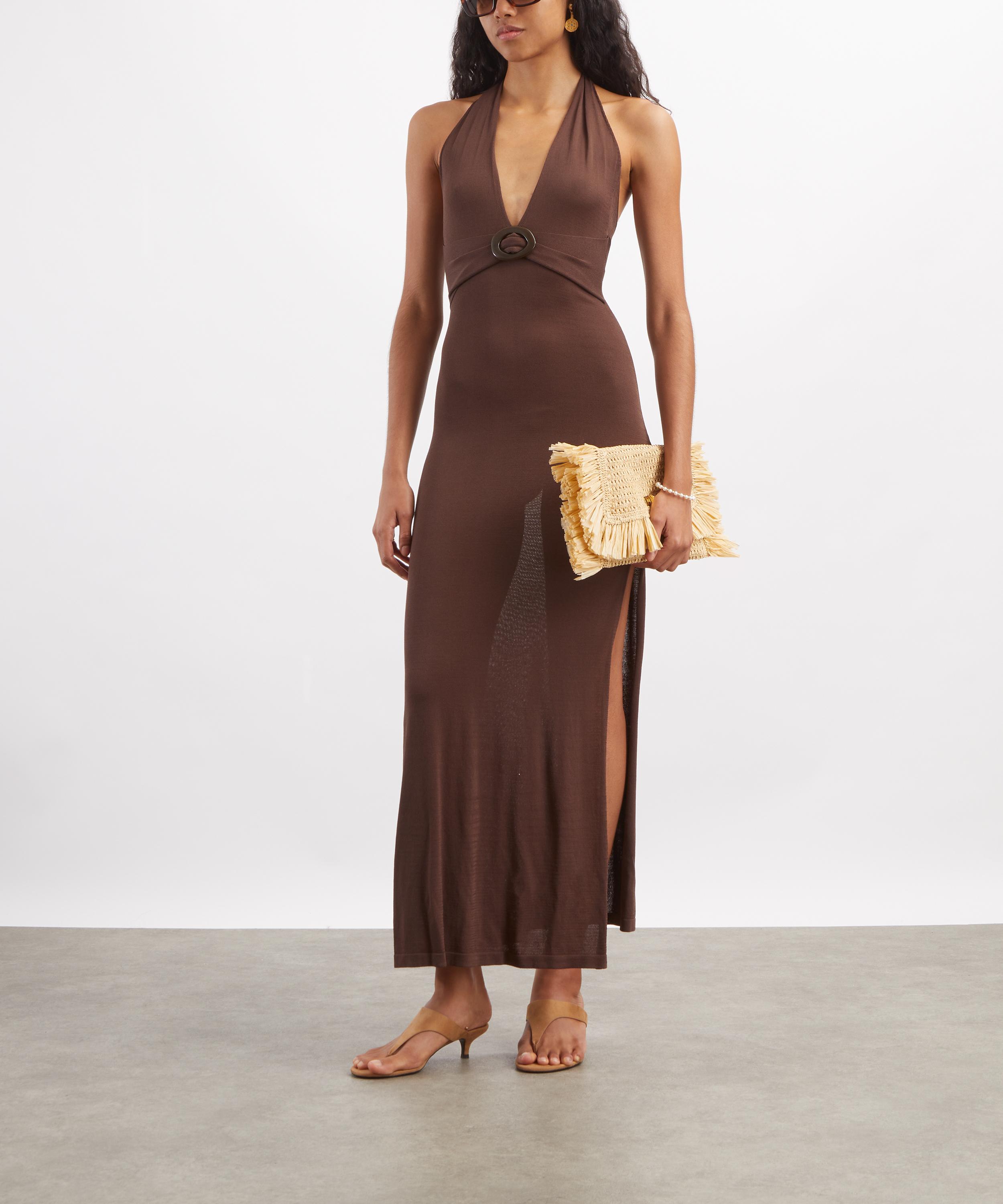 Away That Day - Mozambique Espresso Maxi Dress&nbsp; image number 1