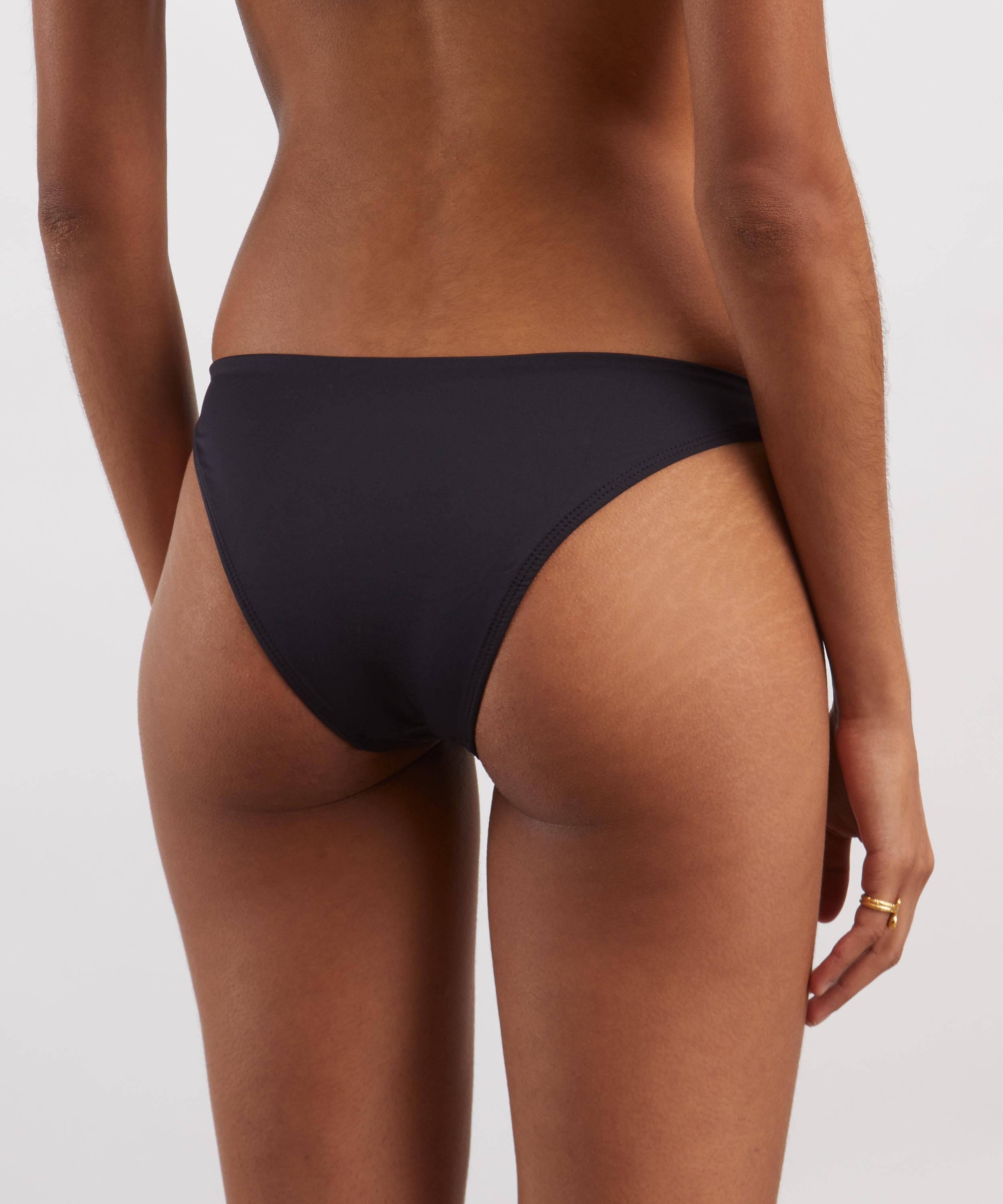 Away That Day - Amalfi Black Bikini Bottoms image number 3