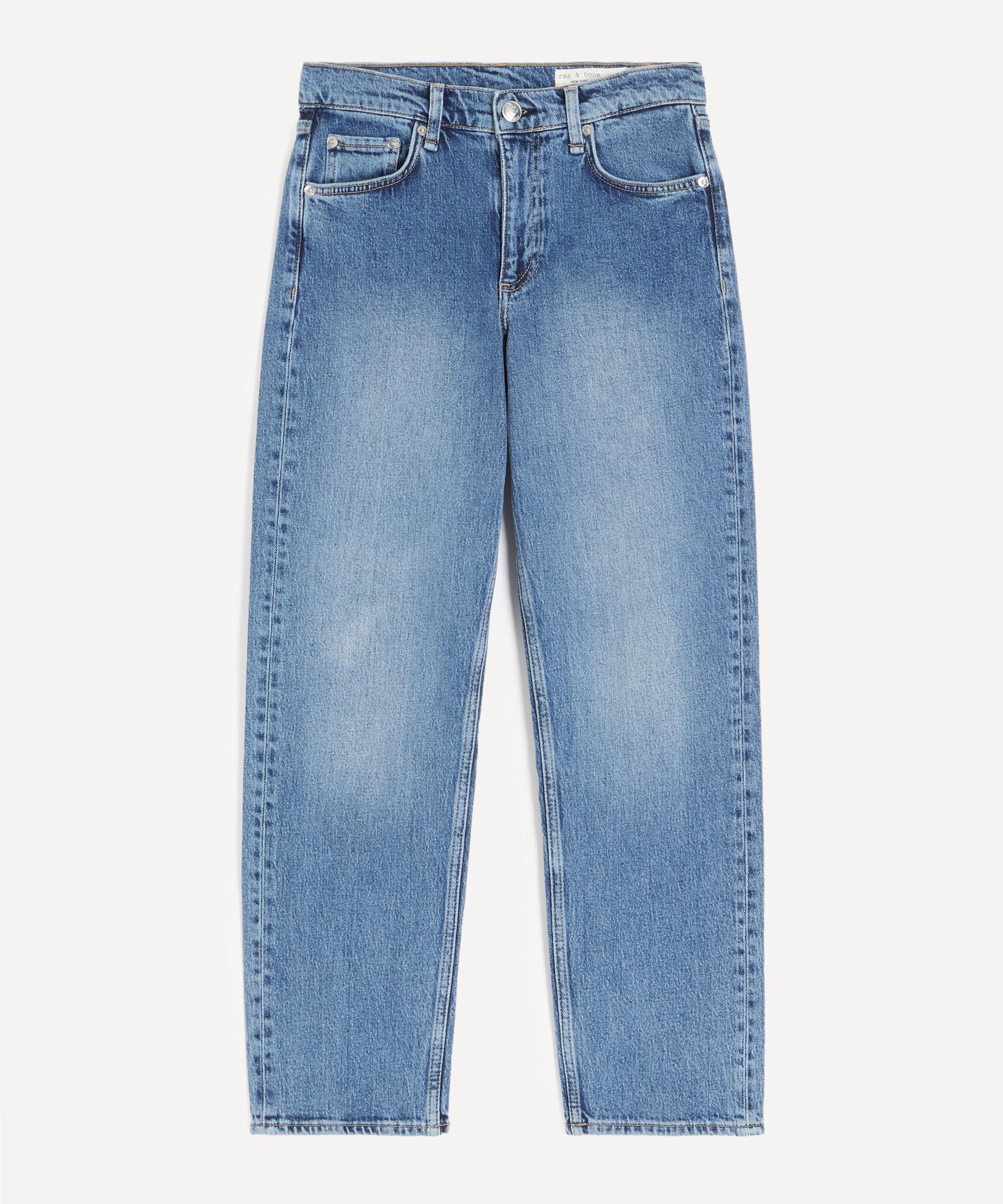 Rag & Bone - Harlow Ankle Straight Jeans in Accord