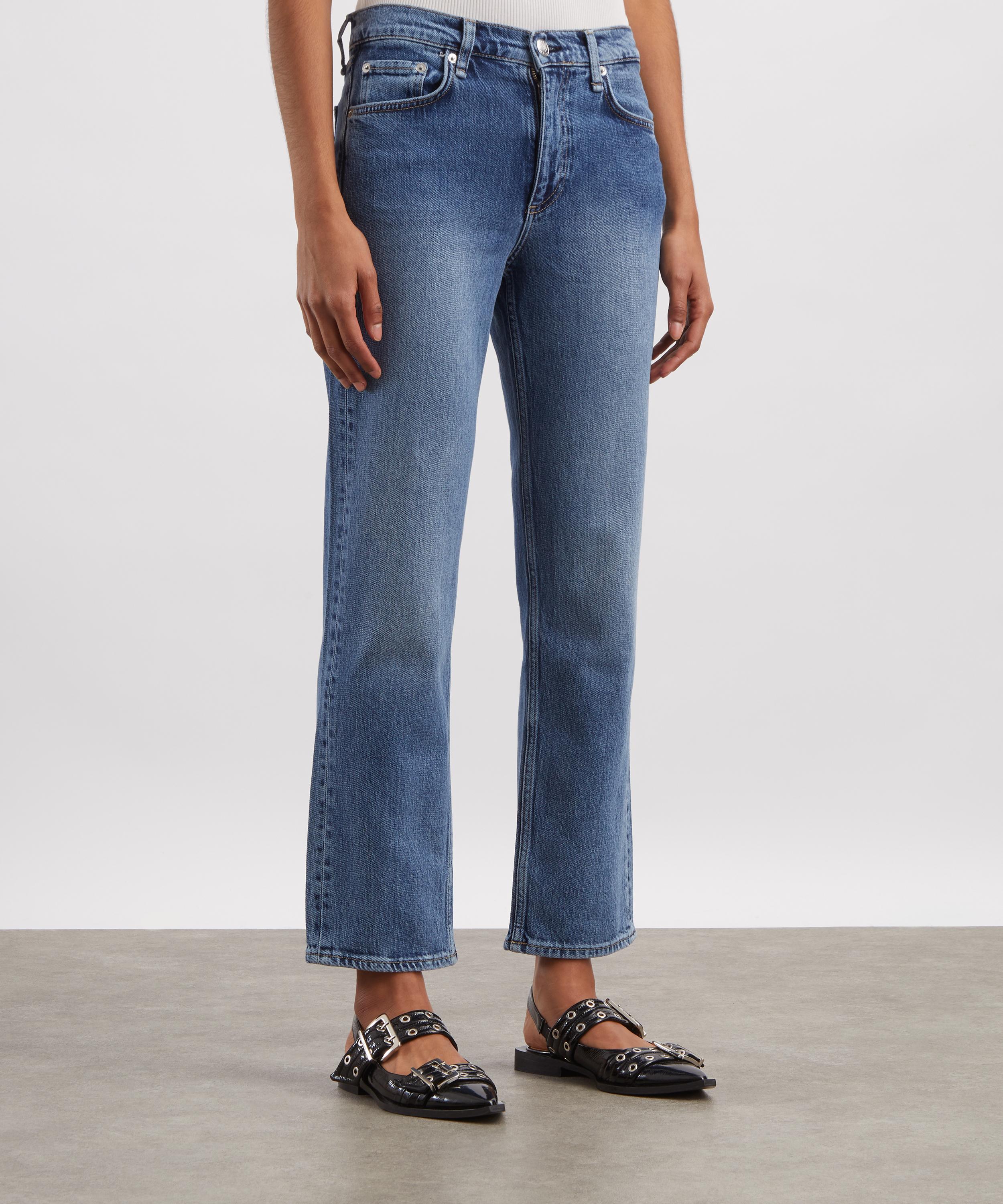 Rag & Bone - Harlow Ankle Straight Jeans in Accord image number 2