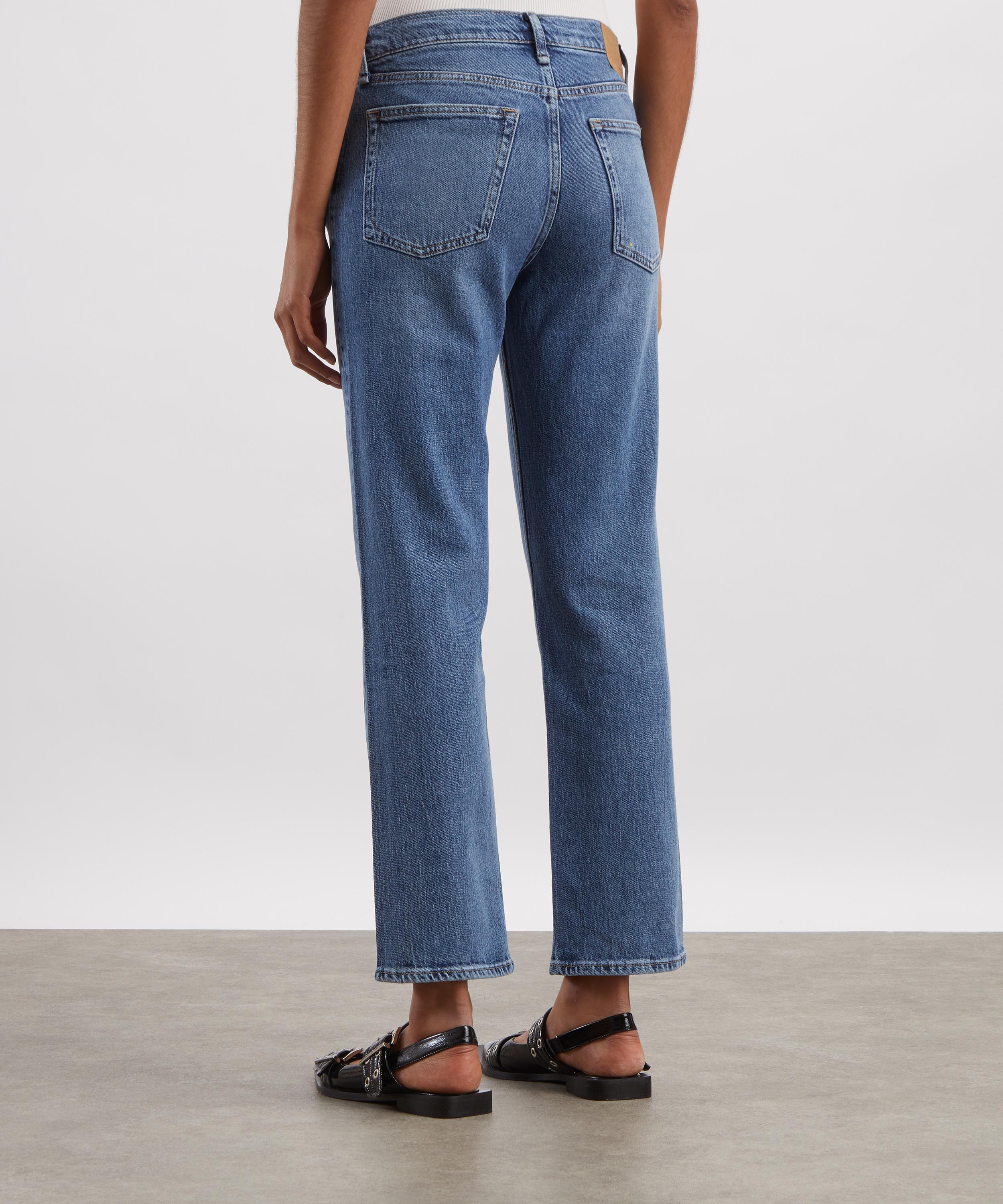 Rag & Bone - Harlow Ankle Straight Jeans in Accord image number 3