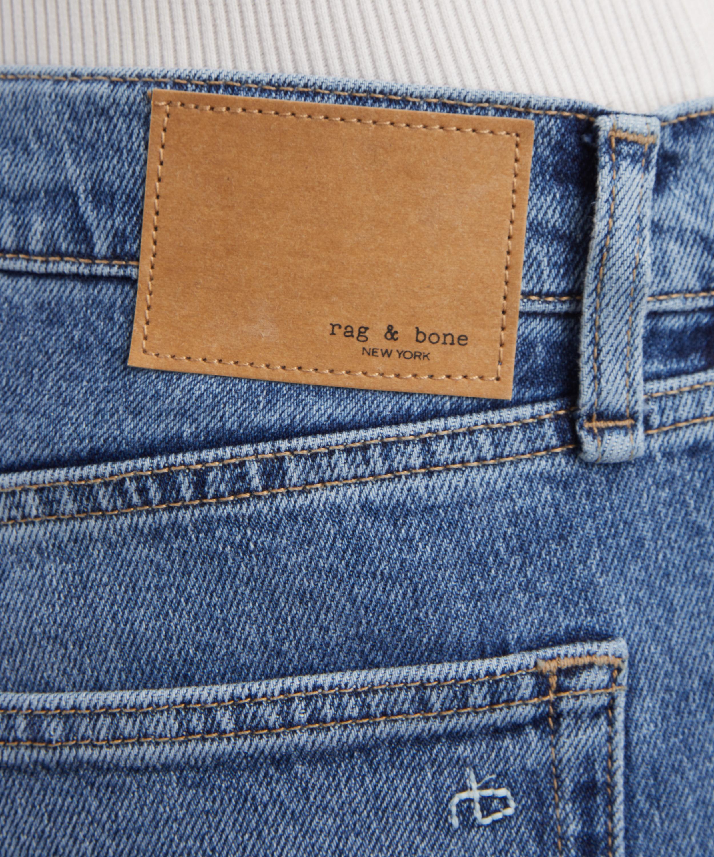 Rag & Bone - Harlow Ankle Straight Jeans in Accord image number 4