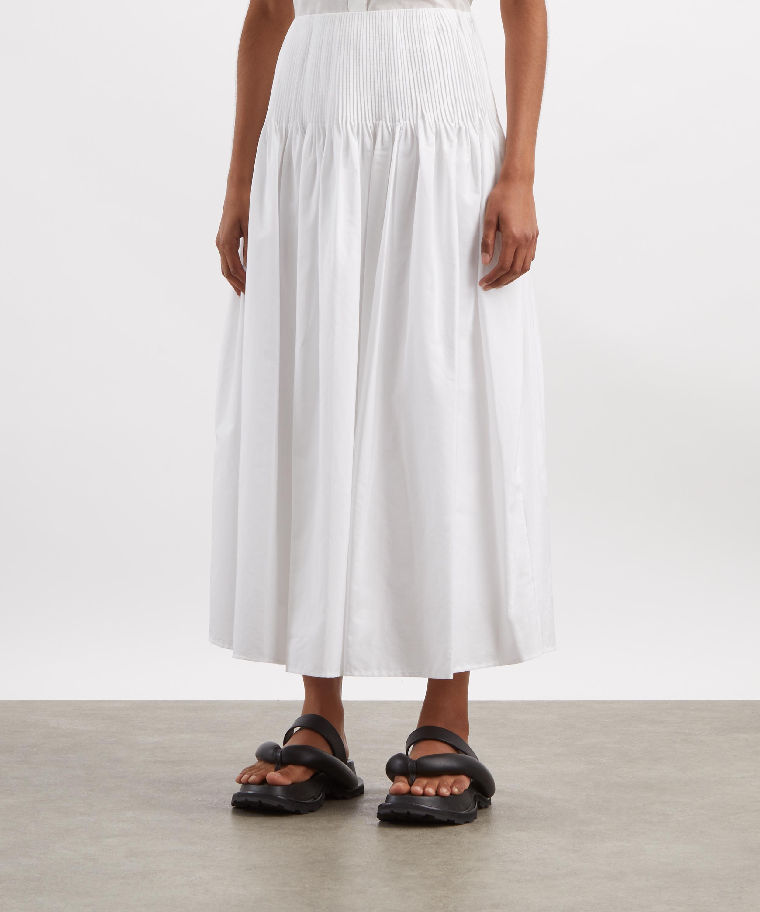 Rag & Bone - Elena Pintucked Poplin Skirt image number 2