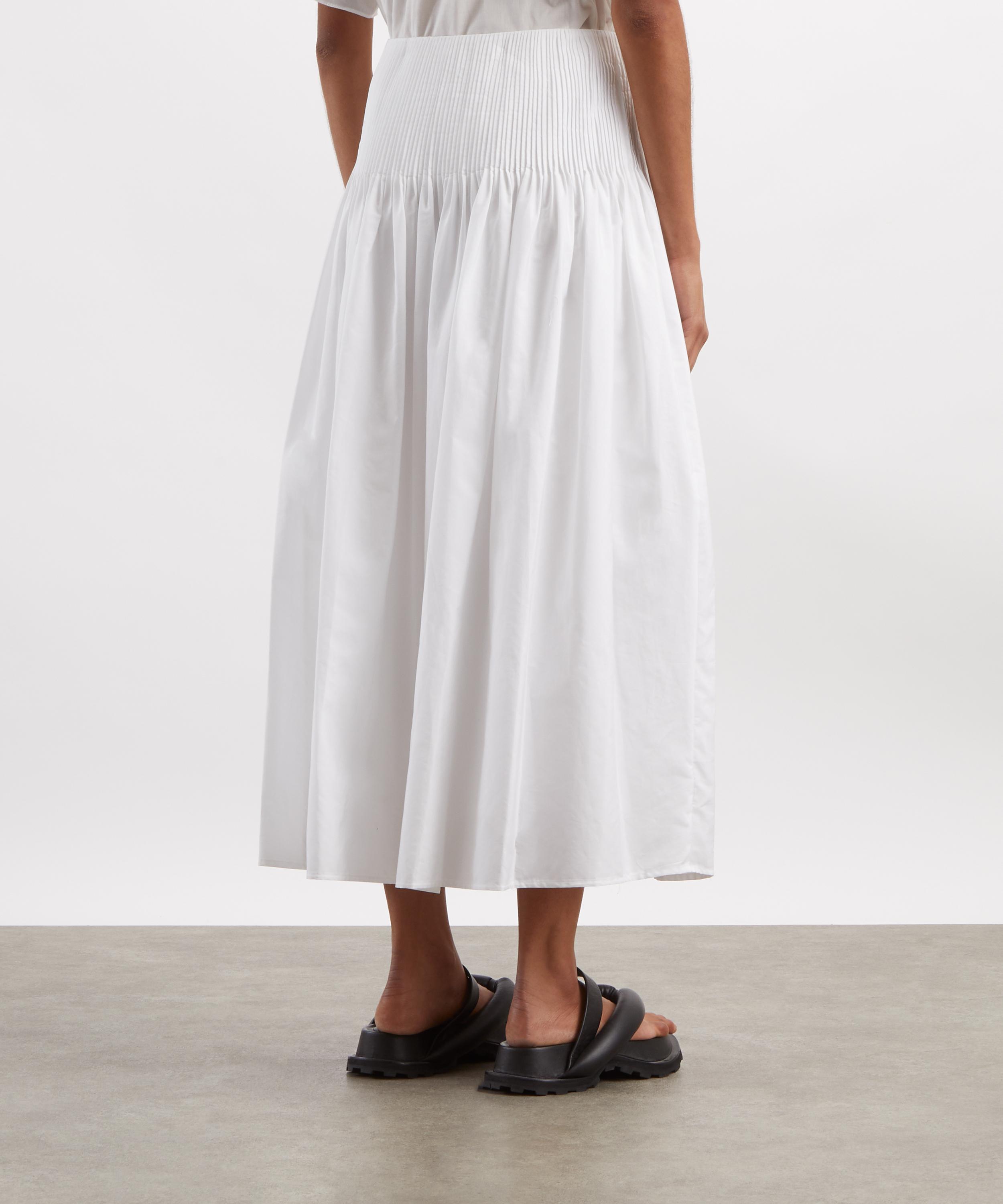 Rag & Bone - Elena Pintucked Poplin Skirt image number 3